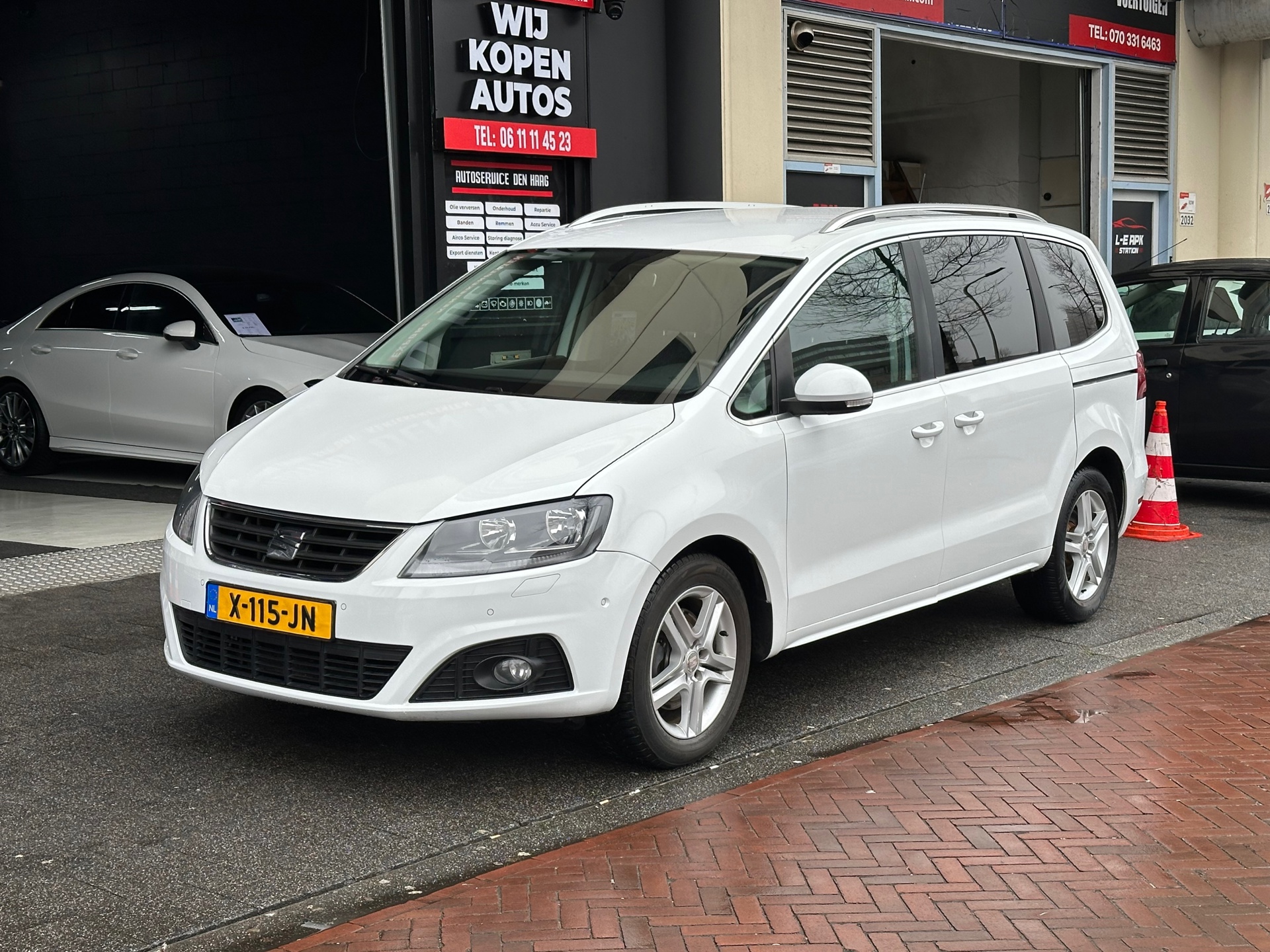 Seat Alhambra 1.4 TSI Style Aut Navi Camera 7 Persoons 2015 - voorkant