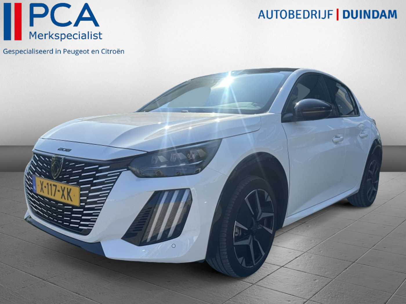 Peugeot 208 EV GT 51 kWh | Duindam Original | 2024 - voorkant