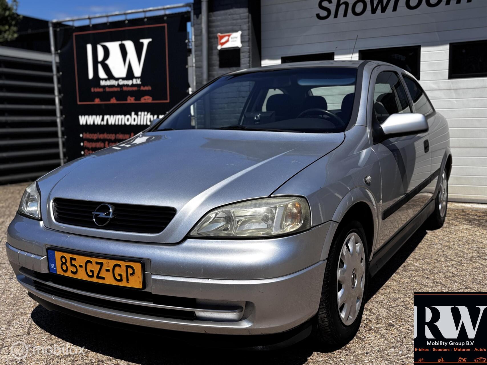 Opel Astra-g-cc 1.6 Comfort *NAP*A/C*NIEUWE APK*TREKHAAK* 2001 - voorkant