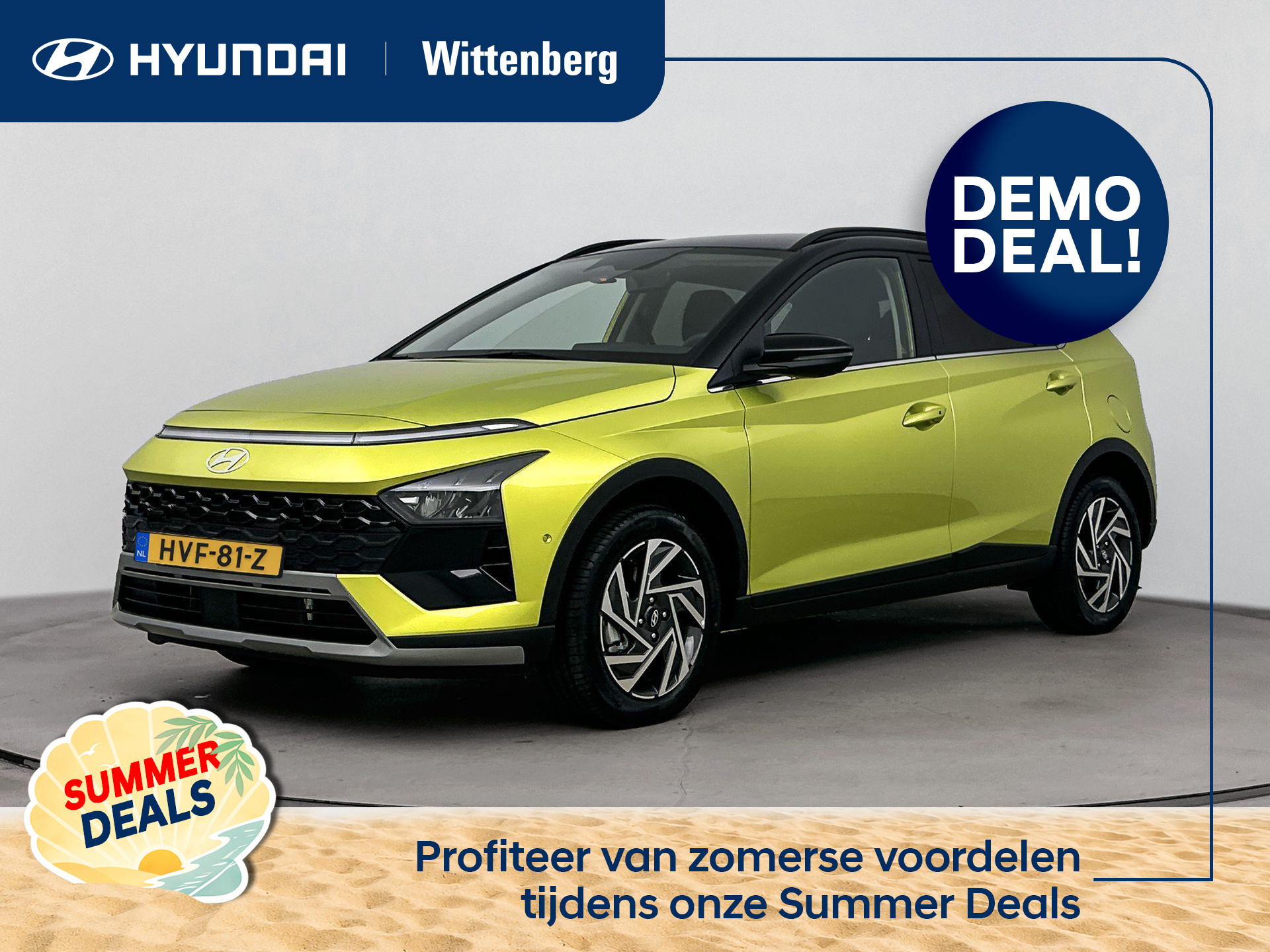 Hyundai Bayon 1.0 T-GDI Premium 2025 - voorkant