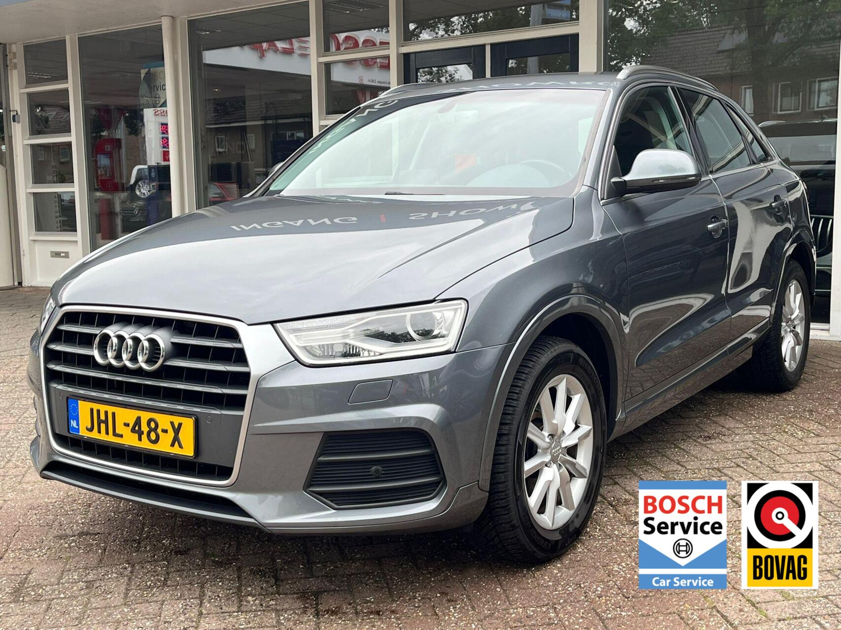 Audi Q3 1.4 TFSI CoD Design Xenon/Led, Climat, Cruise, Trekhaak.. 2015 - voorkant