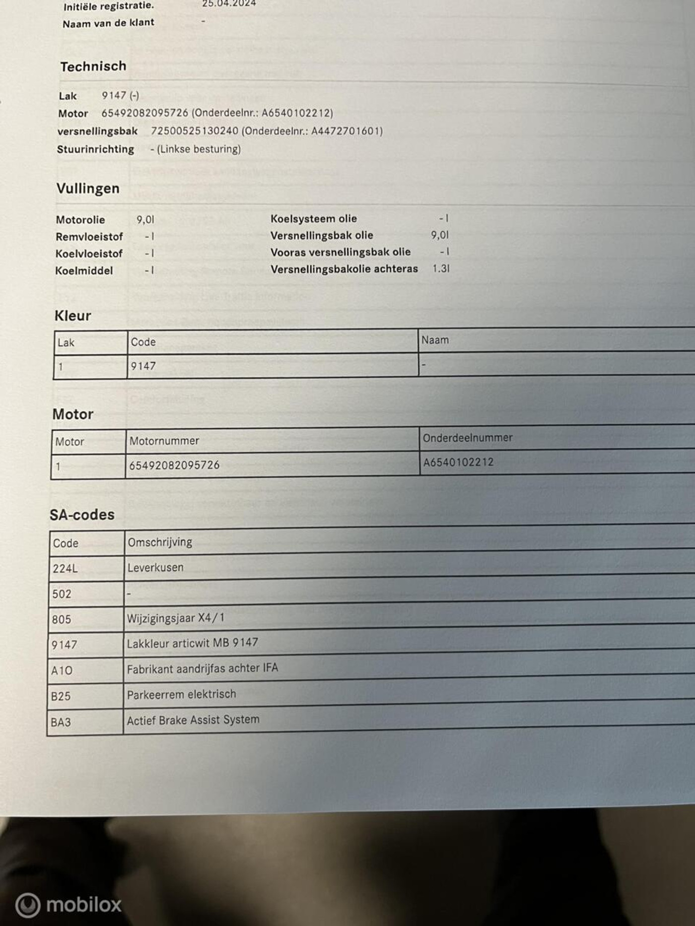 Foto van Mercedes-Benz Vito