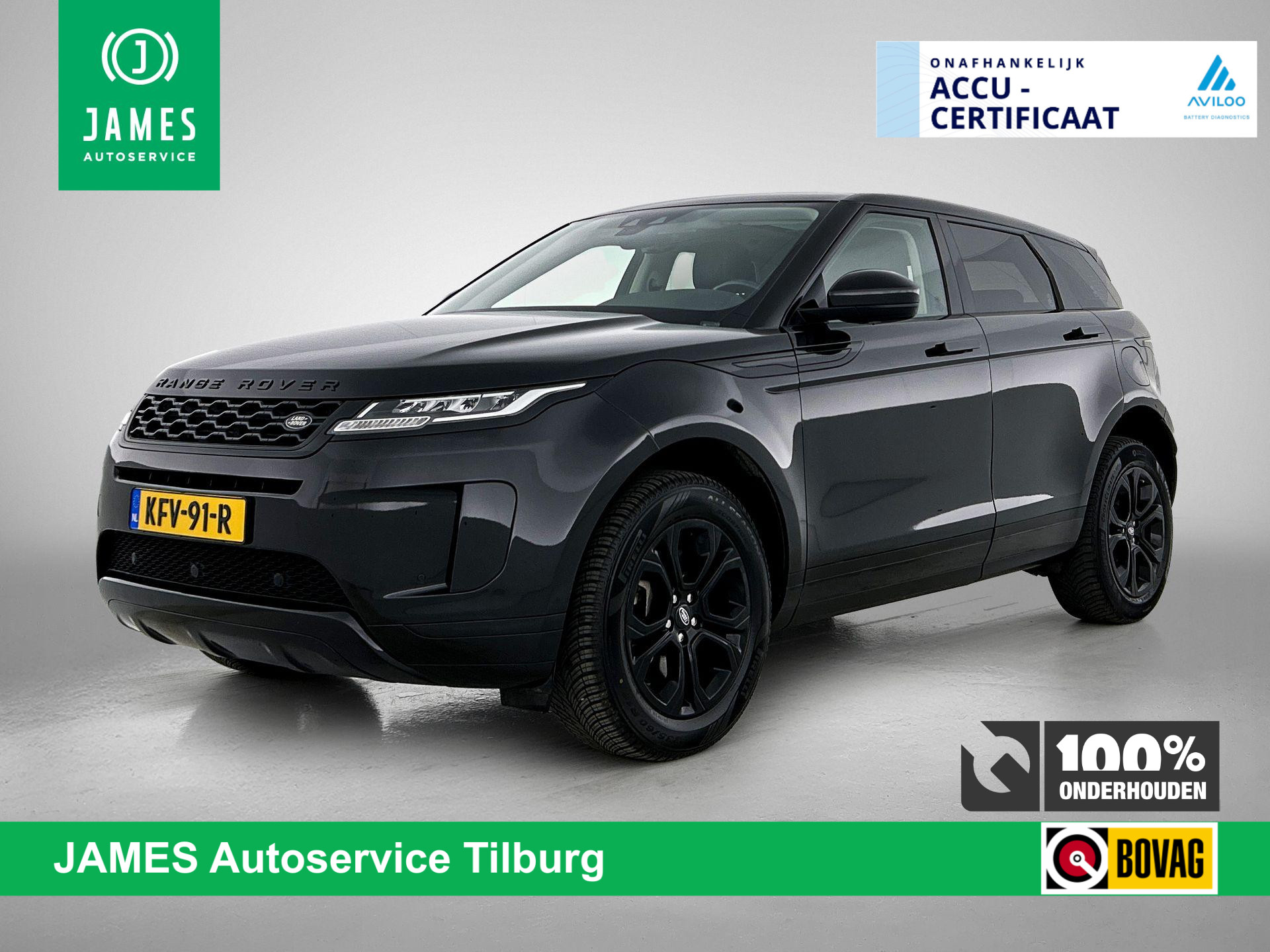 Land Rover Range Rover Evoque 1.5 P300e AWD PHEV 2020 - voorkant