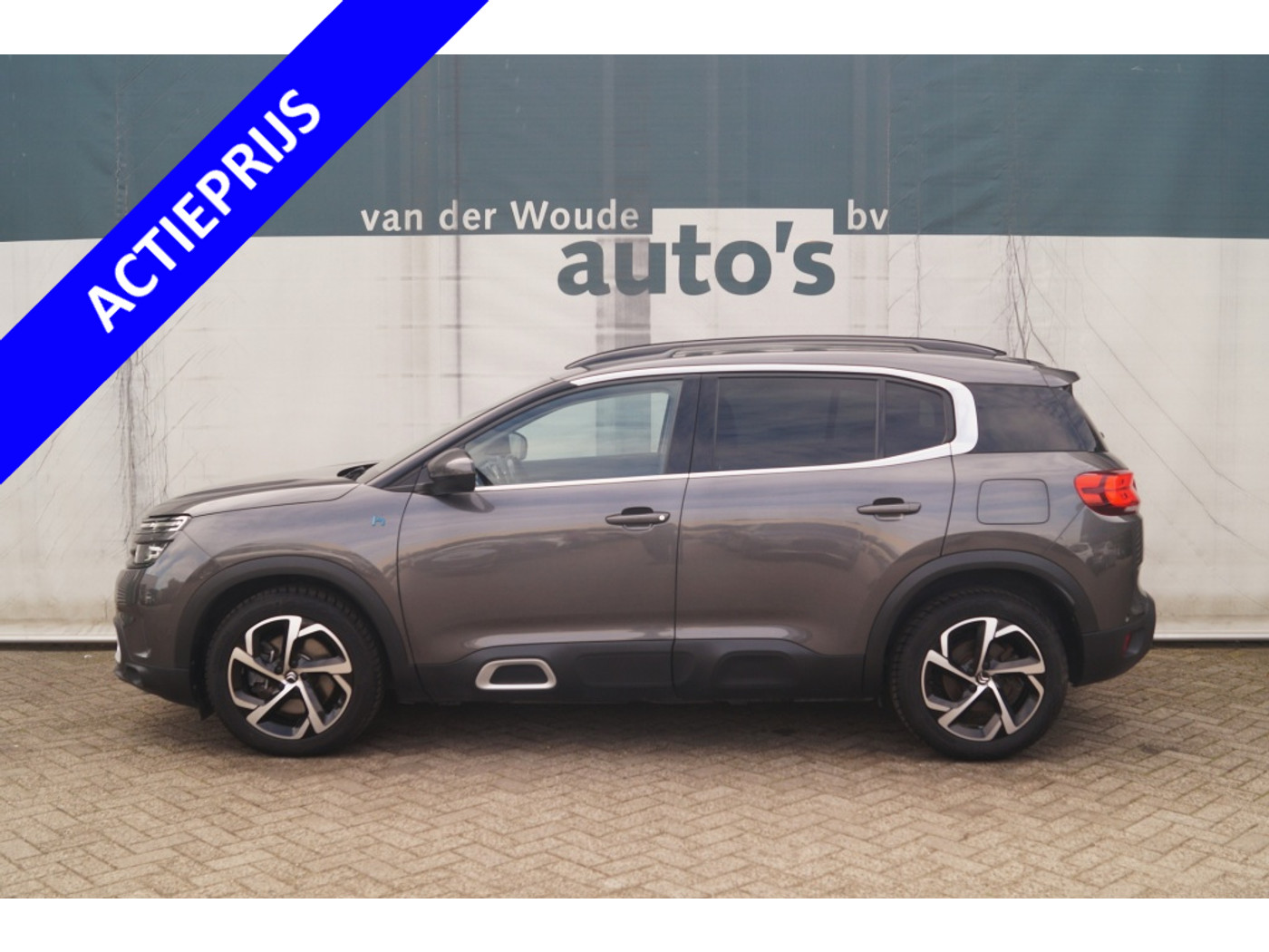 Citroen C5 Aircross 1.6 225pk PHEV Business Lounge -LEER-ECC-CAM- 2021 - voorkant