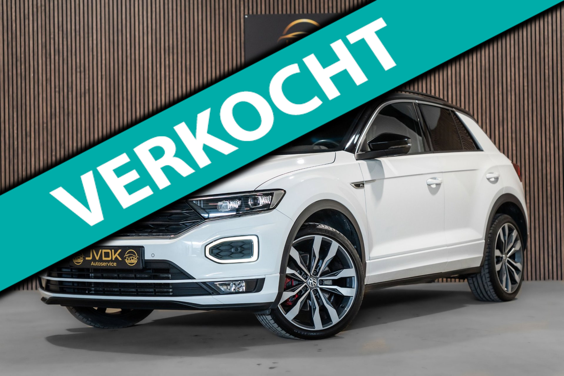 Volkswagen T-roc 1.5 TSI 3x R-Line 2020 DSG LED PANO 2020 - voorkant