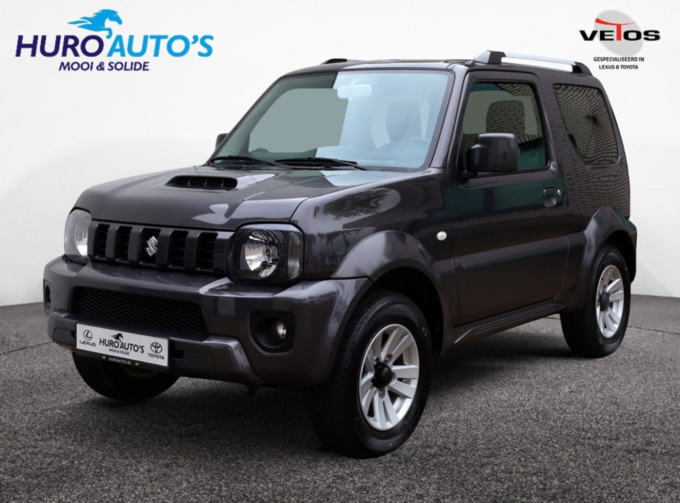 Suzuki Jimny 1.3 Exclusive 4x4 AUTOMAAT | Leder | Airco | Trekhaak 2014 - voorkant