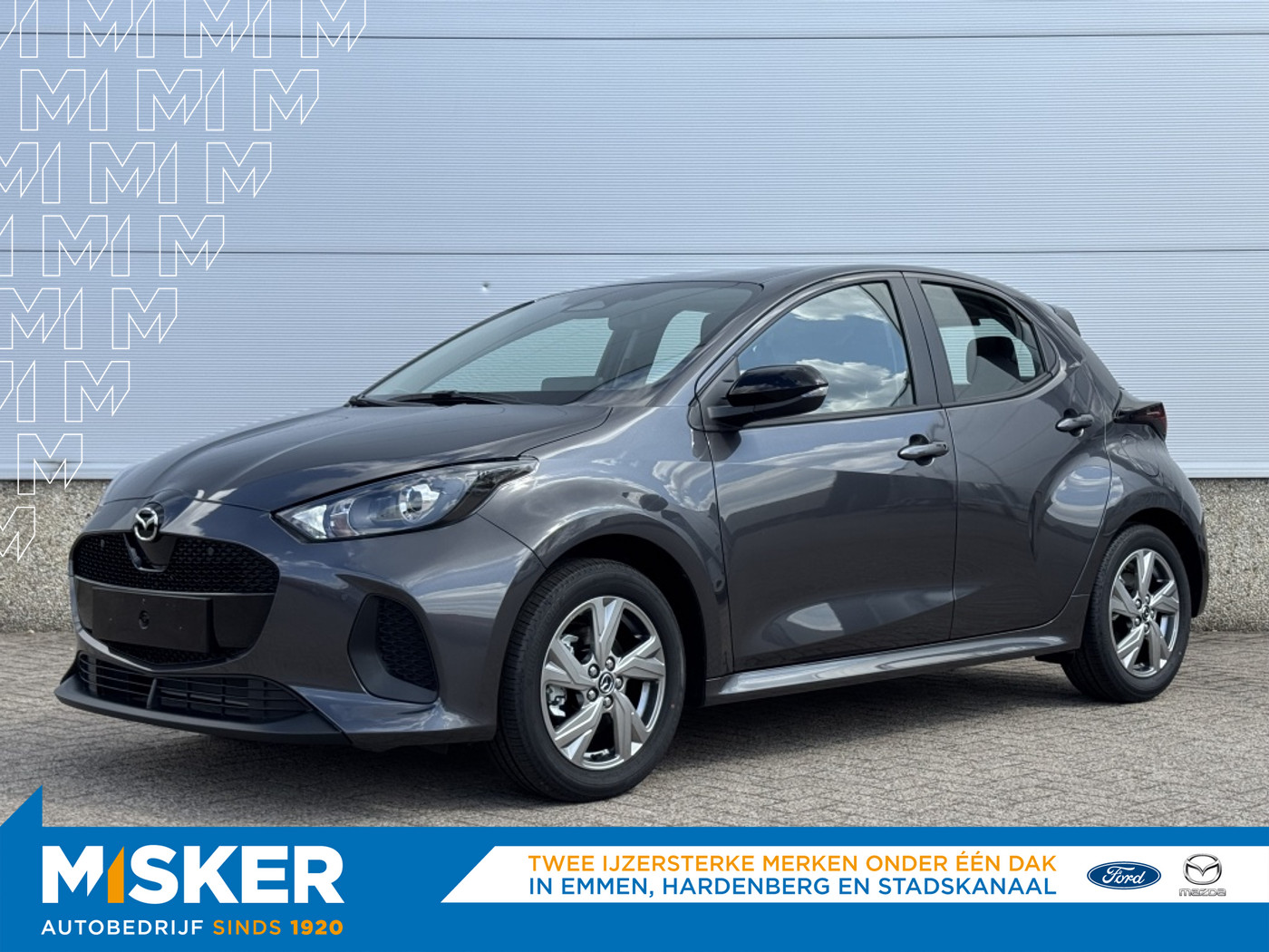 Mazda Mazda2 Hybrid 1.5 Exclusive-line, climate, cruisecontrol 2026 - voorkant