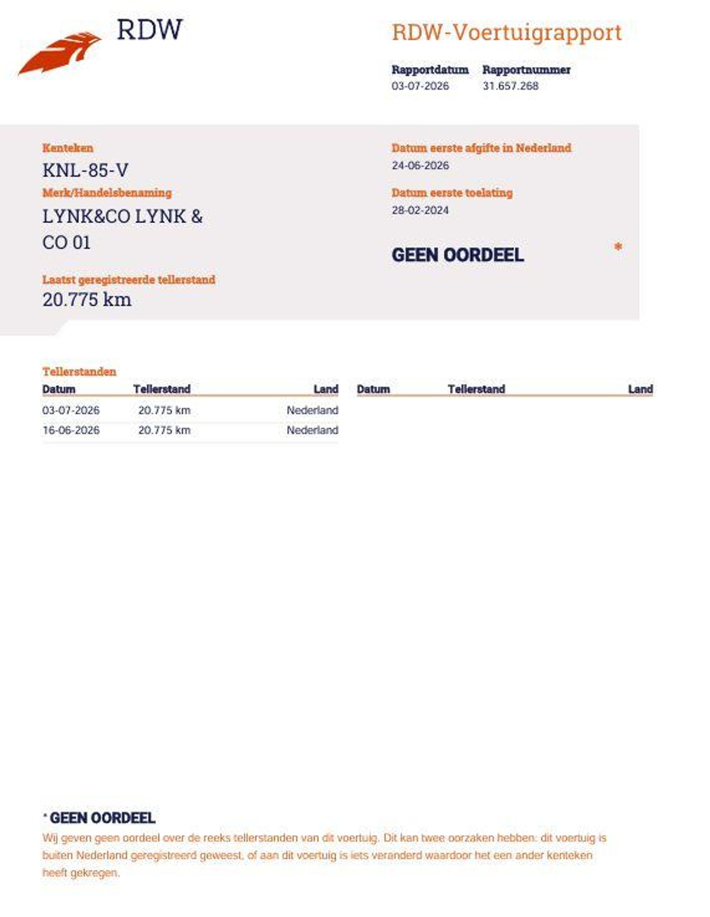 Foto van Lynk&co LYNK & Co 01
