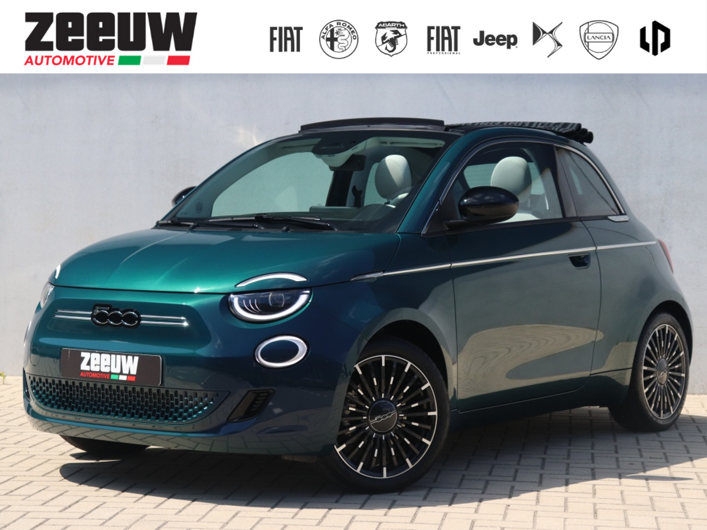 Fiat 500 La Prima 42 kWh | Navi | JBL | Camera | Tech  | Winter | 17" 2026 - voorkant