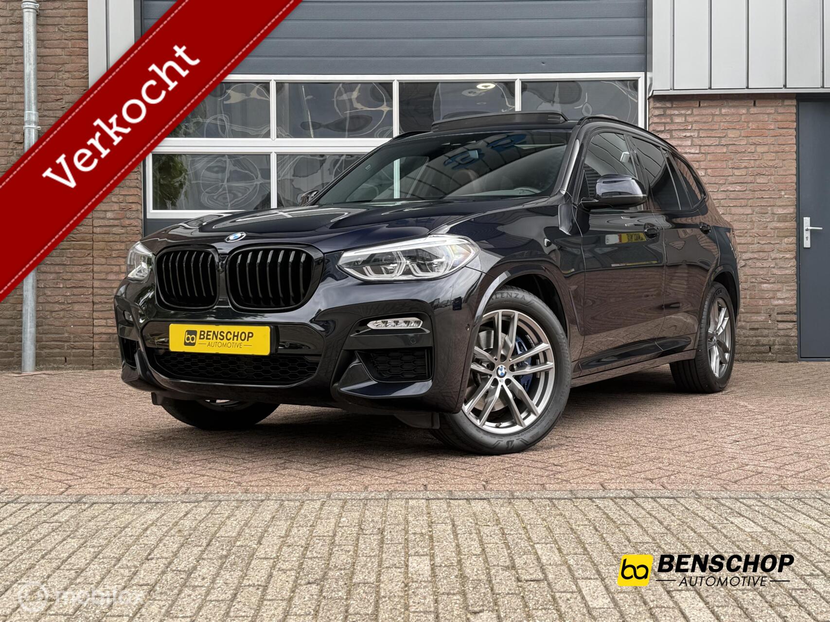 BMW X3 xDrive30i M Sport Panodak Navi 19 inch Virtual Leer Camera HUD Trekhaak Display key 2018 - voorkant