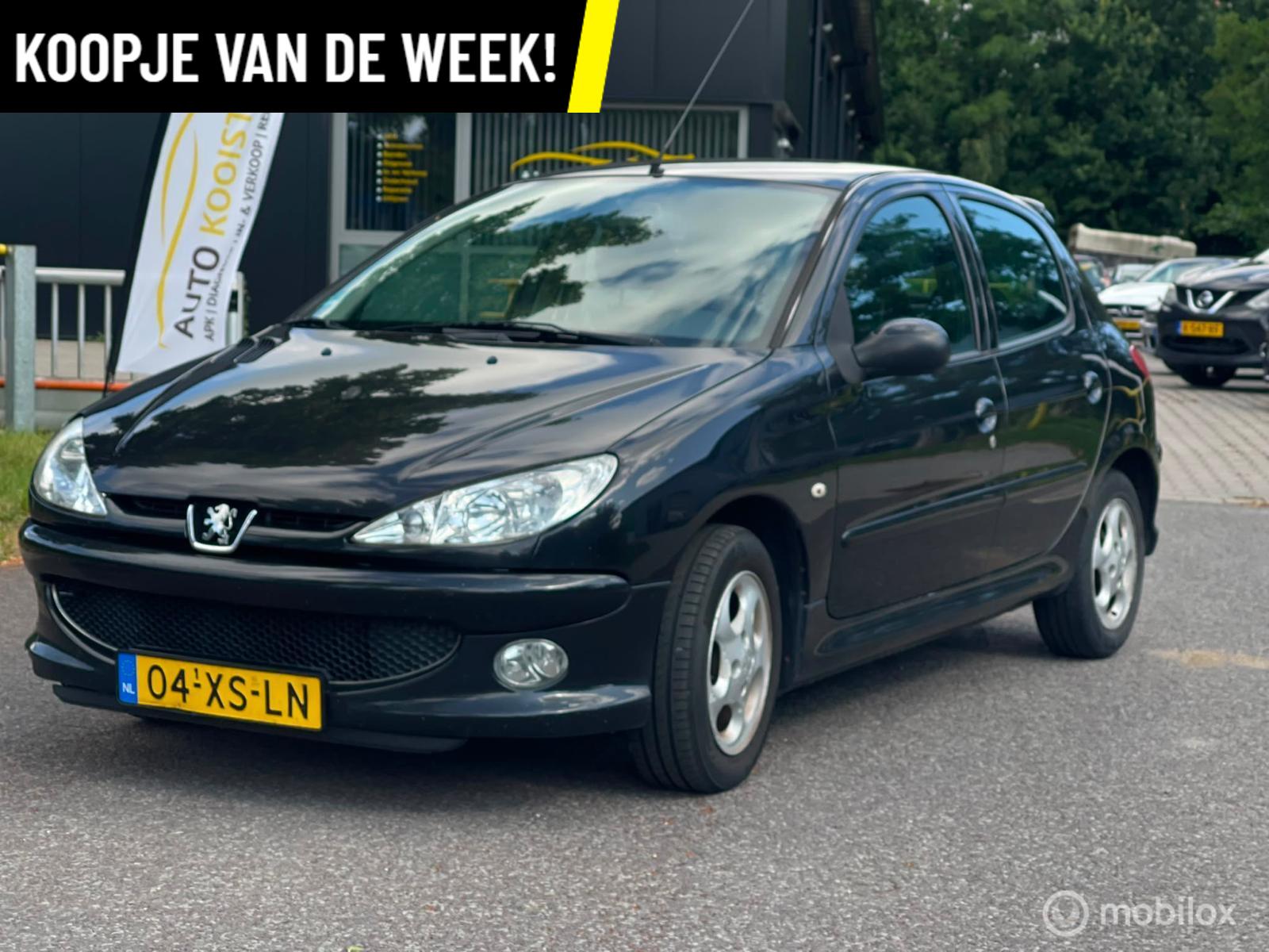 Peugeot 206 1.4 Air-line 5drs AIRCO + APK 09-01-2027! 2007 - voorkant