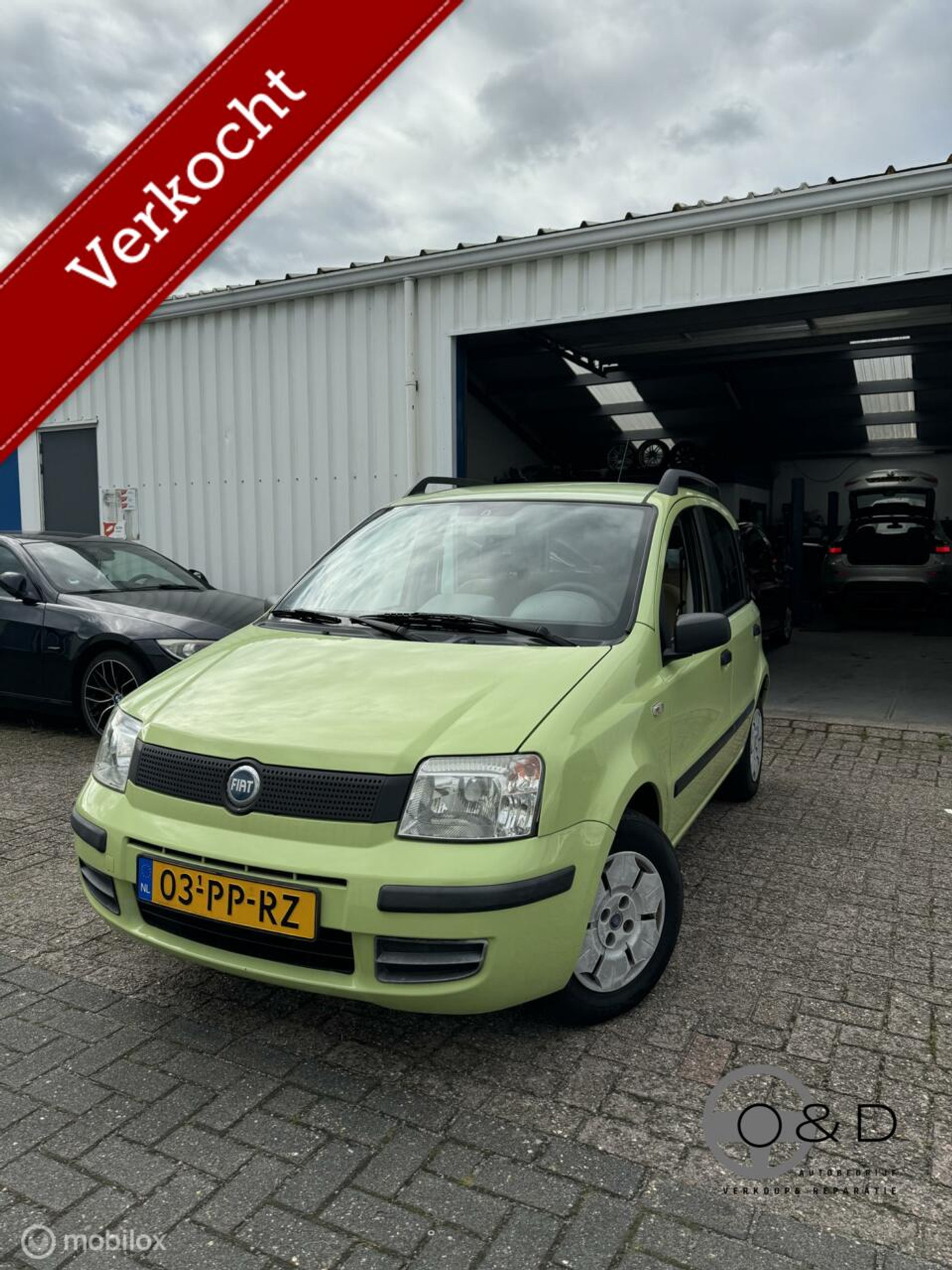 Fiat Panda 1.1 Active Plus | Nw APK | Hoge instap | NAP 2004 - voorkant
