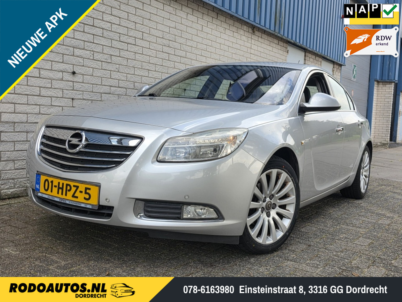 Opel Insignia 1.8 Cosmo Ecc/Cruise/Nieuwe APK ✅ 2009 - voorkant