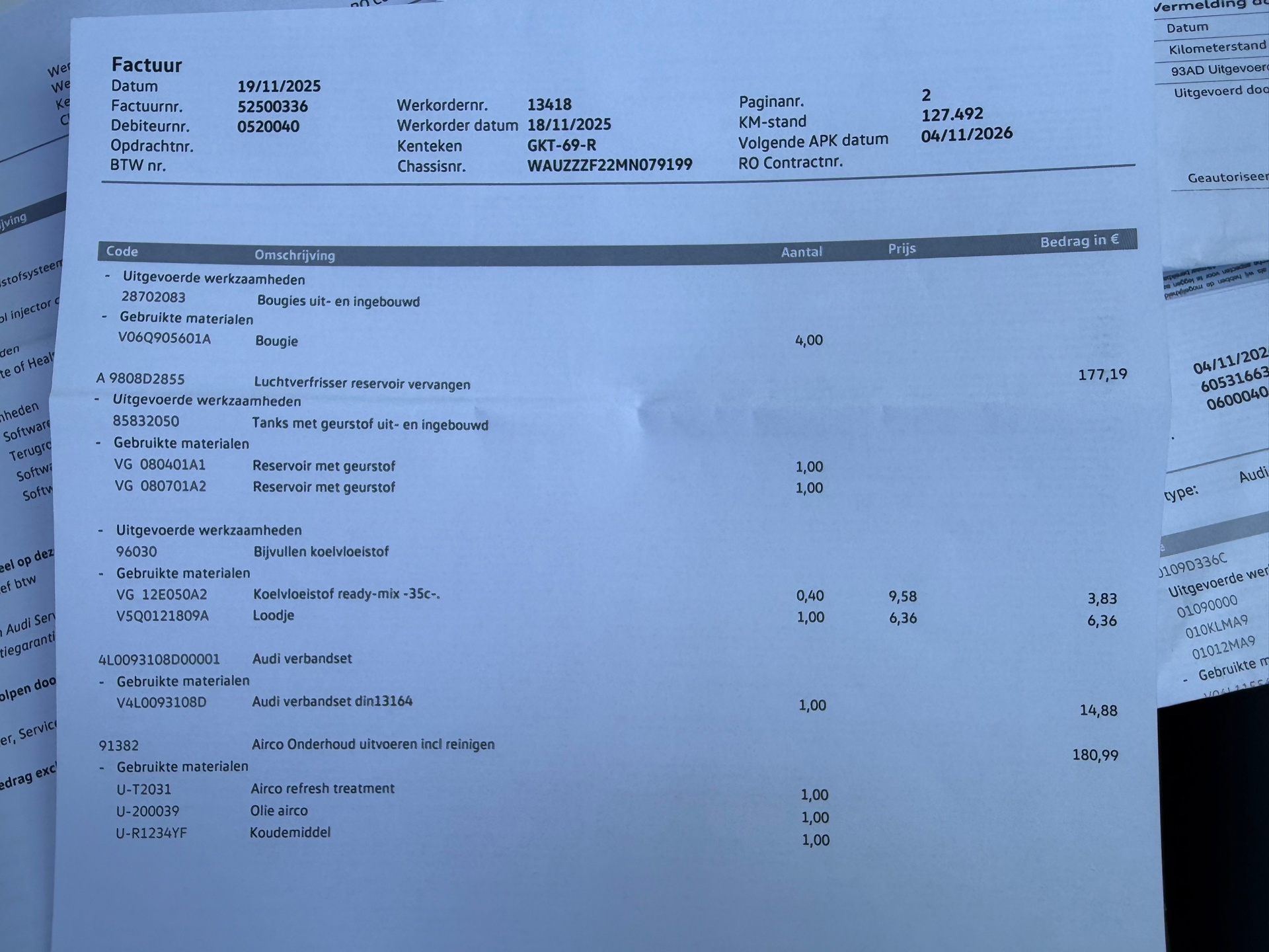 Foto van Audi A7 55 TFSI E