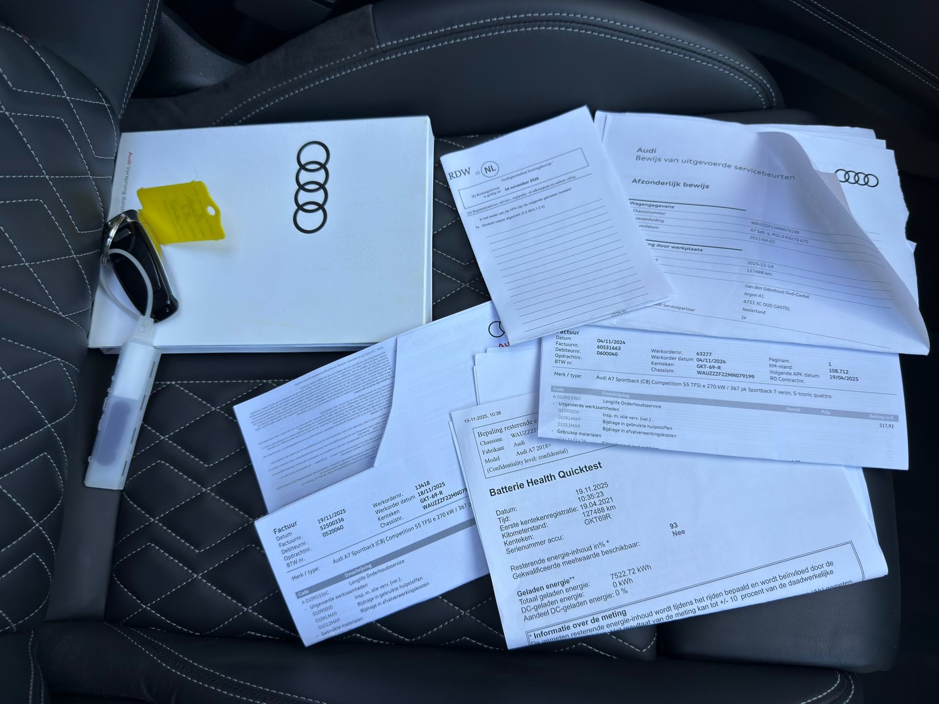 Foto van Audi A7 55 TFSI E