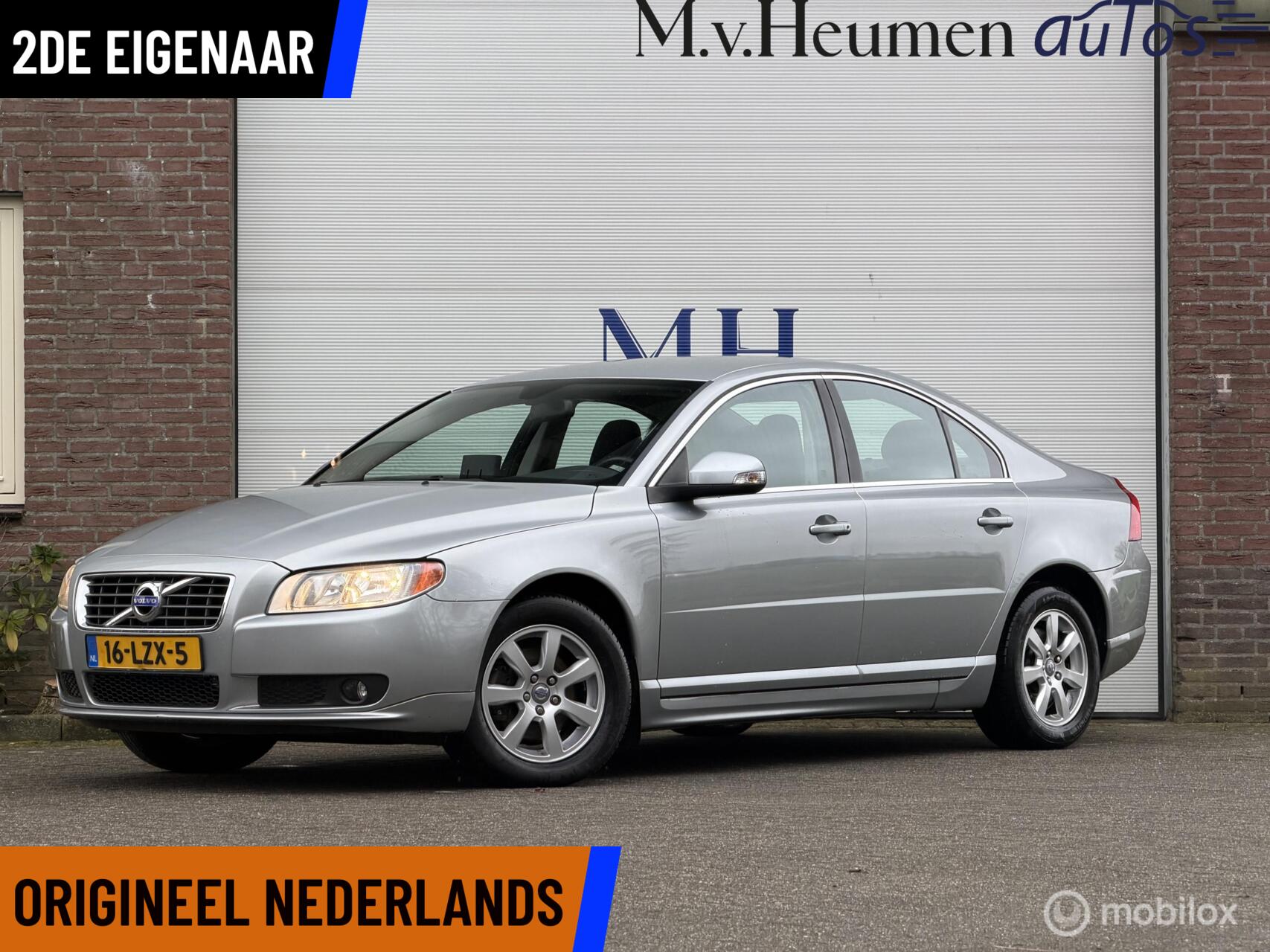 Volvo S80 2.0 D3 163PK 5Cilinder ORG NED 2DE EIG LAGE KM 2010 - voorkant