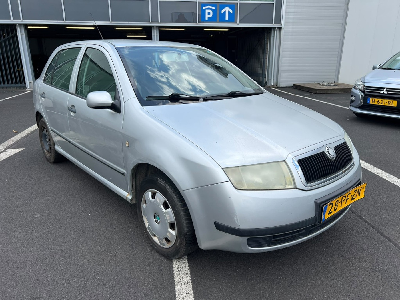 Skoda Fabia 1.4-16V Comfort 2004 - voorkant