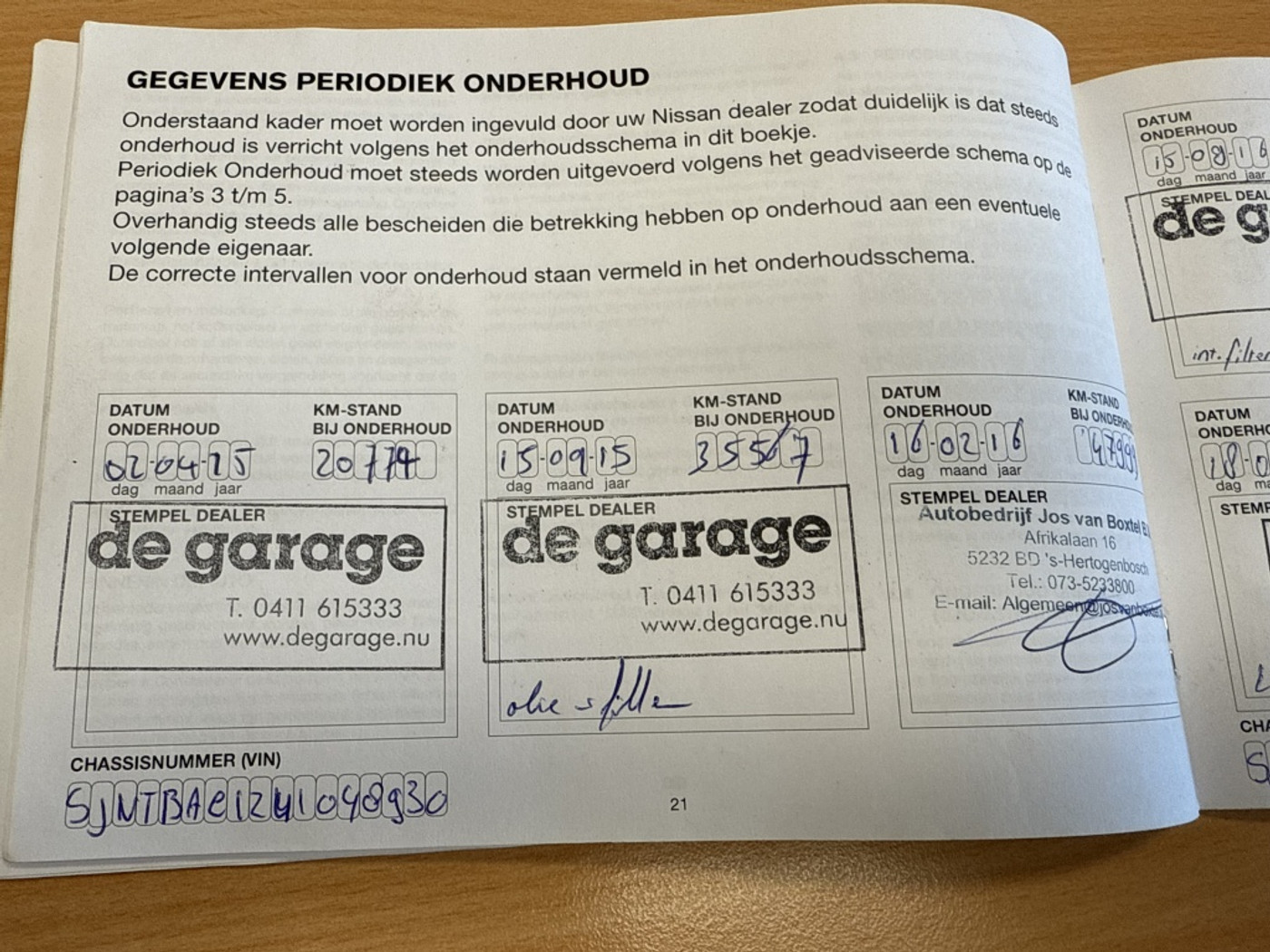 Foto van Nissan Nissan Note