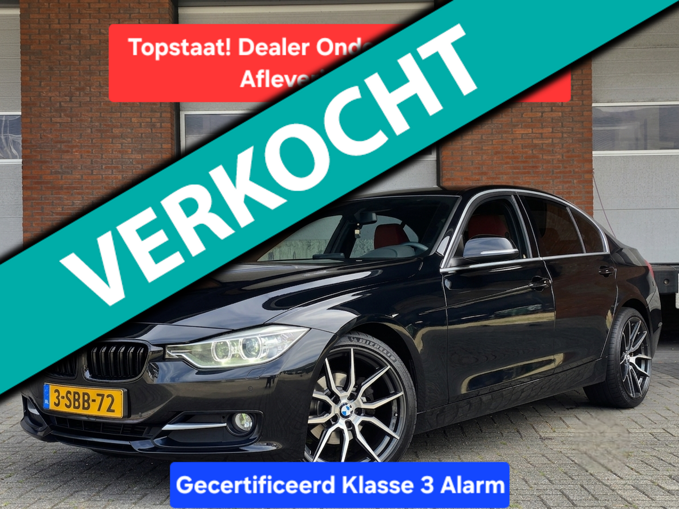 BMW 320i Ed 320i EfficientDynamics Edition High Executive|Roodleer|Stoelverwarming|Parkeersensors|Xenon 2013 - voorkant