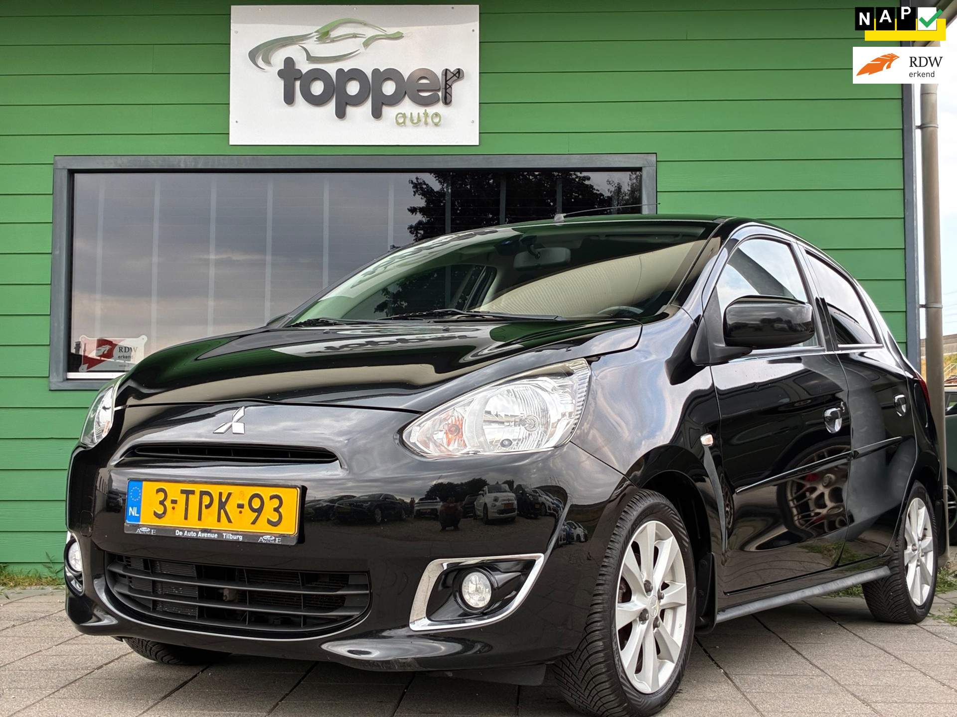 Mitsubishi Mitsubishi Space Star 1.2 Intense+|1e Eigenaar|Automatisch Airco|Elektr.ramen|Nieuwe APK|NAP| 2014 - voorkant