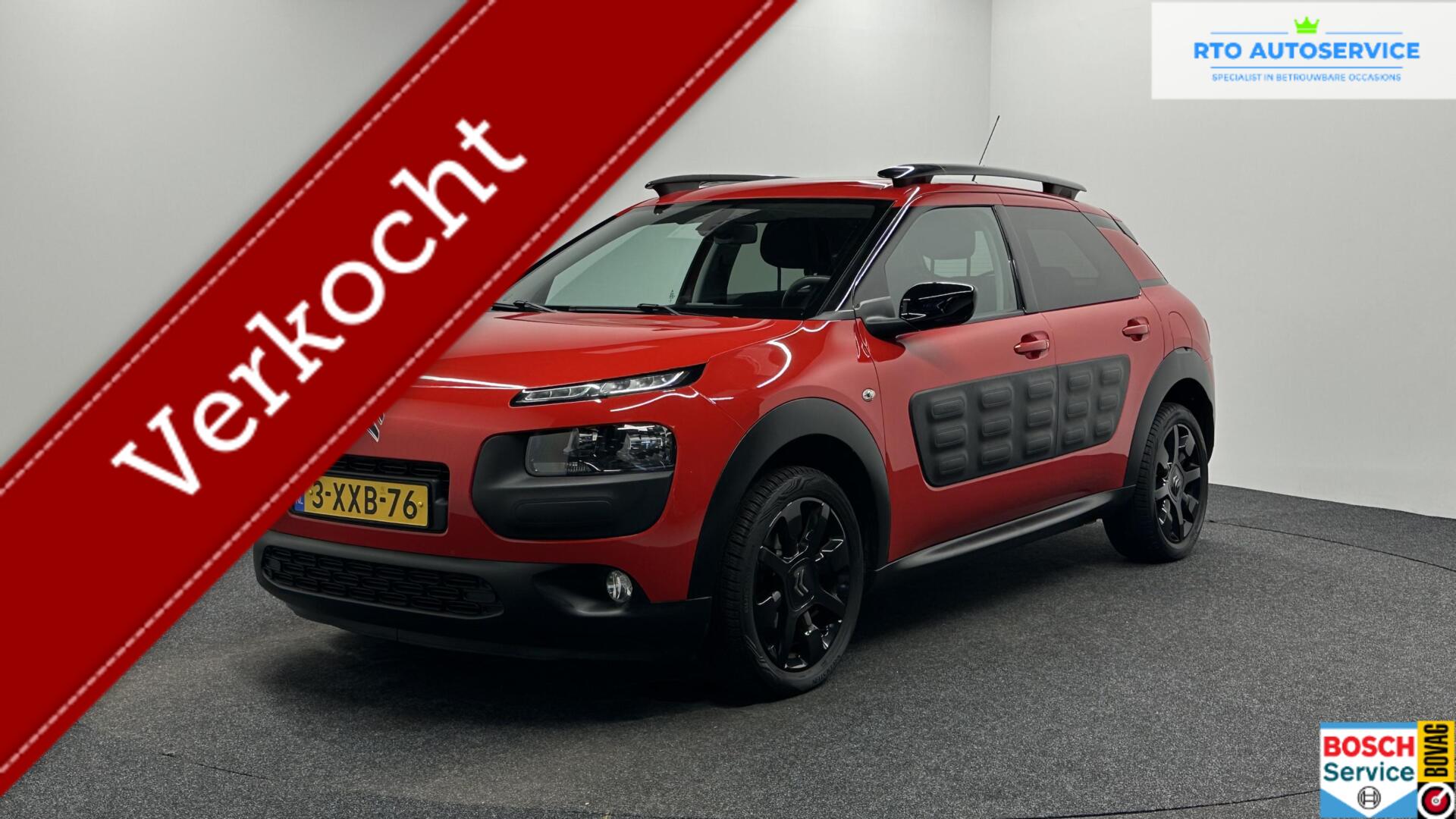 Citroen C4 Cactus 1.2 e-VTi Shine NAVI CAMERA CRUISE ECC. 2014 - voorkant