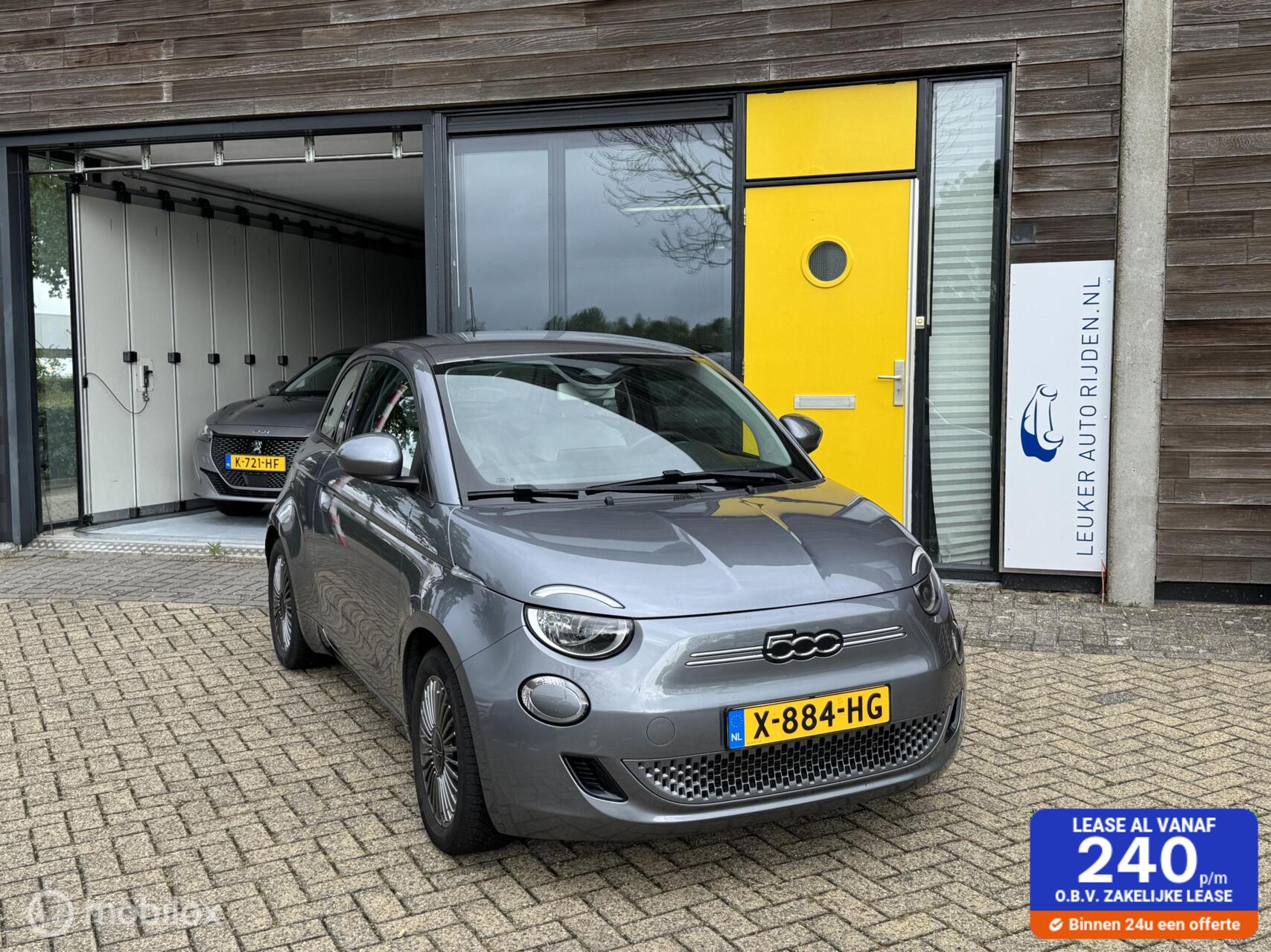 Fiat 500 E ICON 42KWH VOL OPTIES 6 MND GARANTIE OA P-SENSOR 2021 - voorkant
