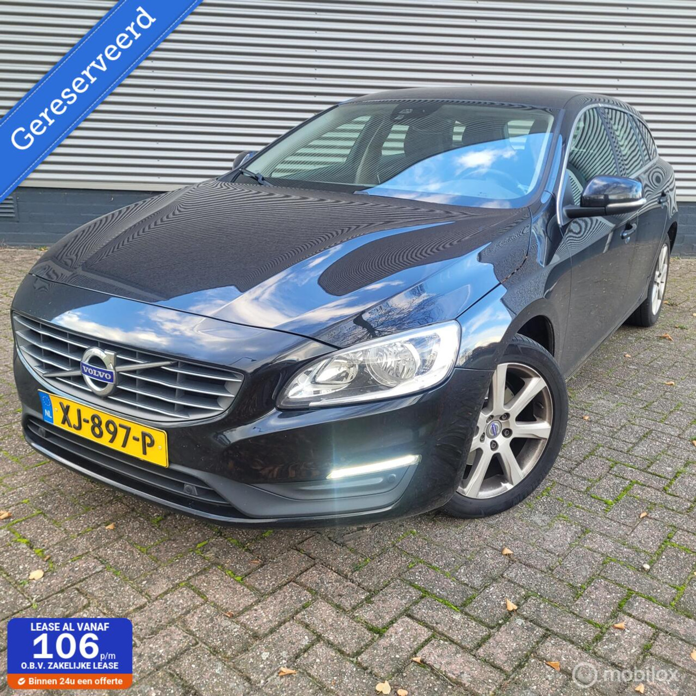 Volvo V60 2.0 D3 Nordic+ 2017 - voorkant