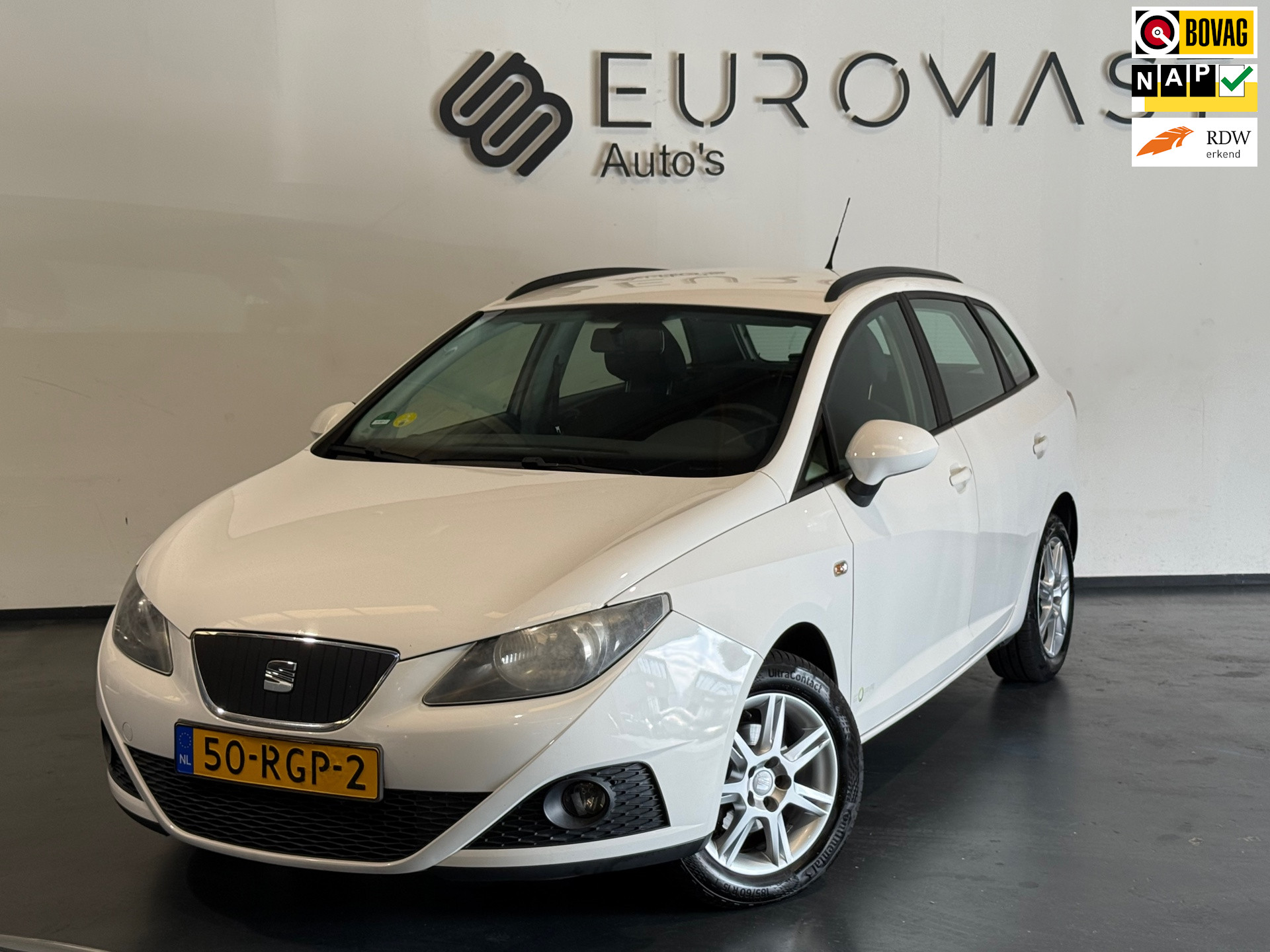 Seat Ibiza ST 1.2 TDI COPA Ecomotive Airco Cruise 5d Nieuwe Apk 2011 - voorkant