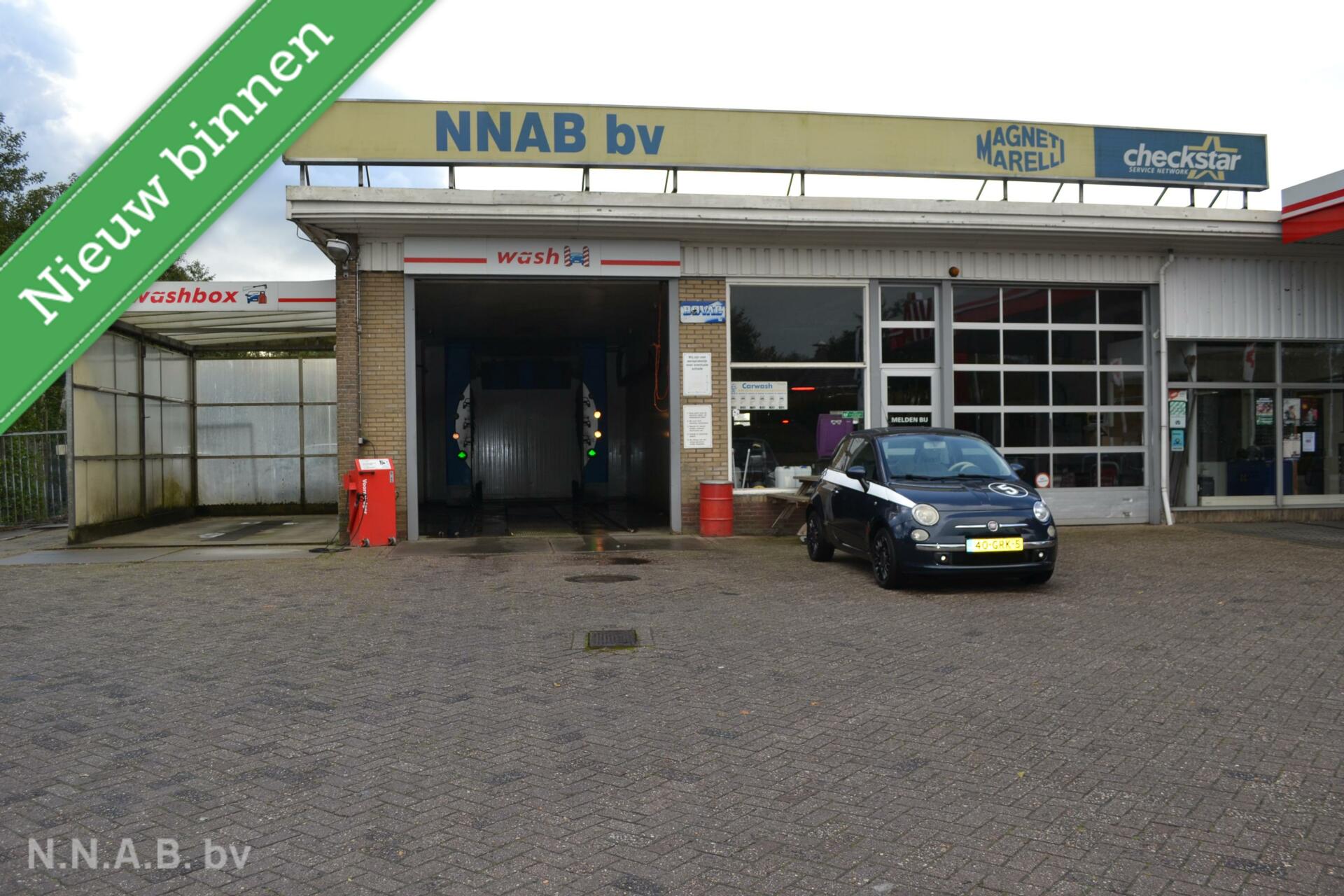 Fiat 500 1.2 Lounge, Airco, NAP, 2008 - voorkant