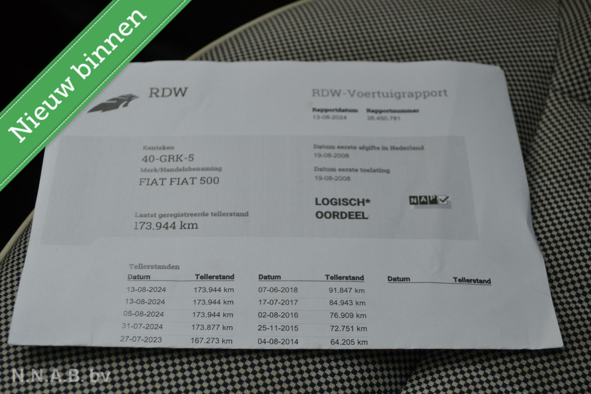 Foto van Fiat 500