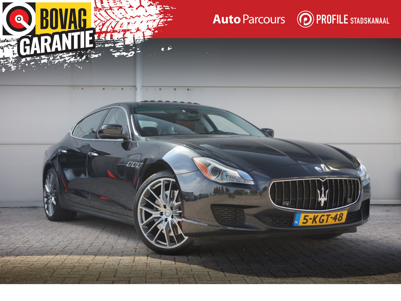 Maserati Quattroporte GTS 3.8 V8 GTS | Dealer OH | Org. NL | Stoelventilatie | B&W | Sportuitlaat 2013 - voorkant