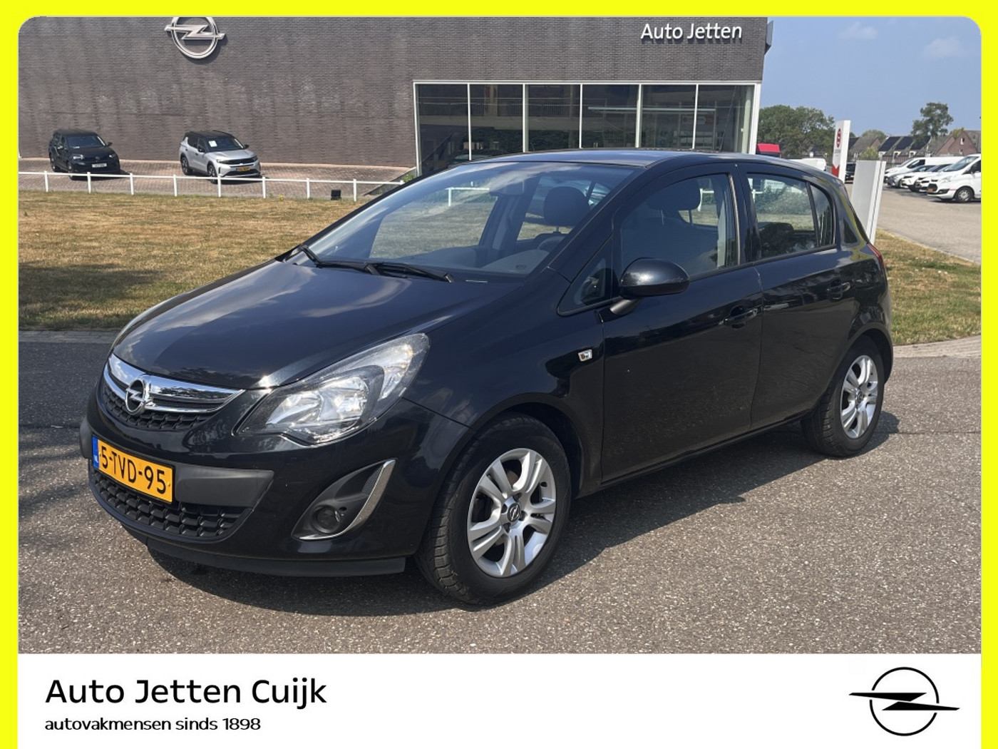 Opel Corsa 1.2-16V Enjoy Automaat - eerste eigenaar - RIJKLAAR - 2014 - voorkant