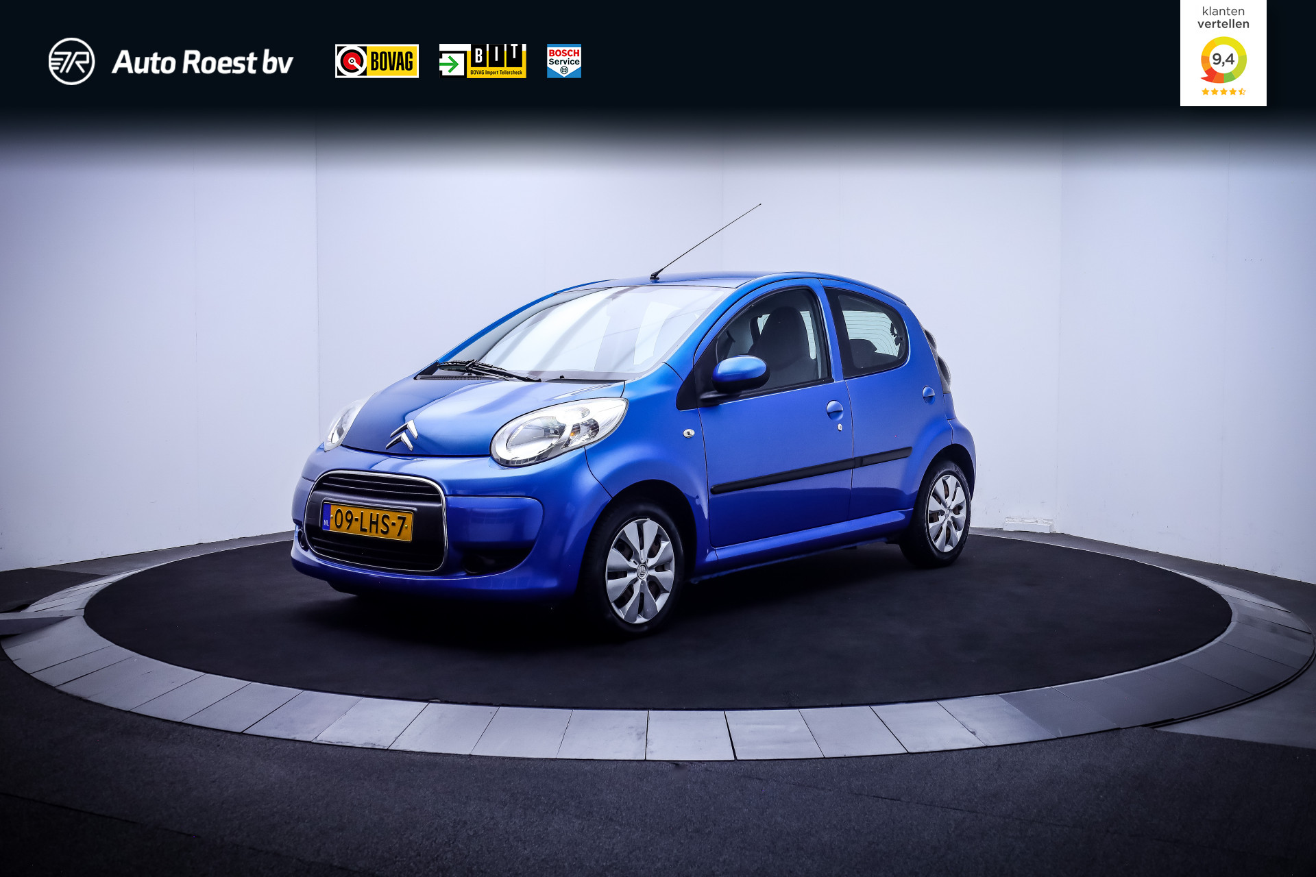Citroen Citroen C1 1.0-12V AUTOMAAT Ambiance 2010 - voorkant