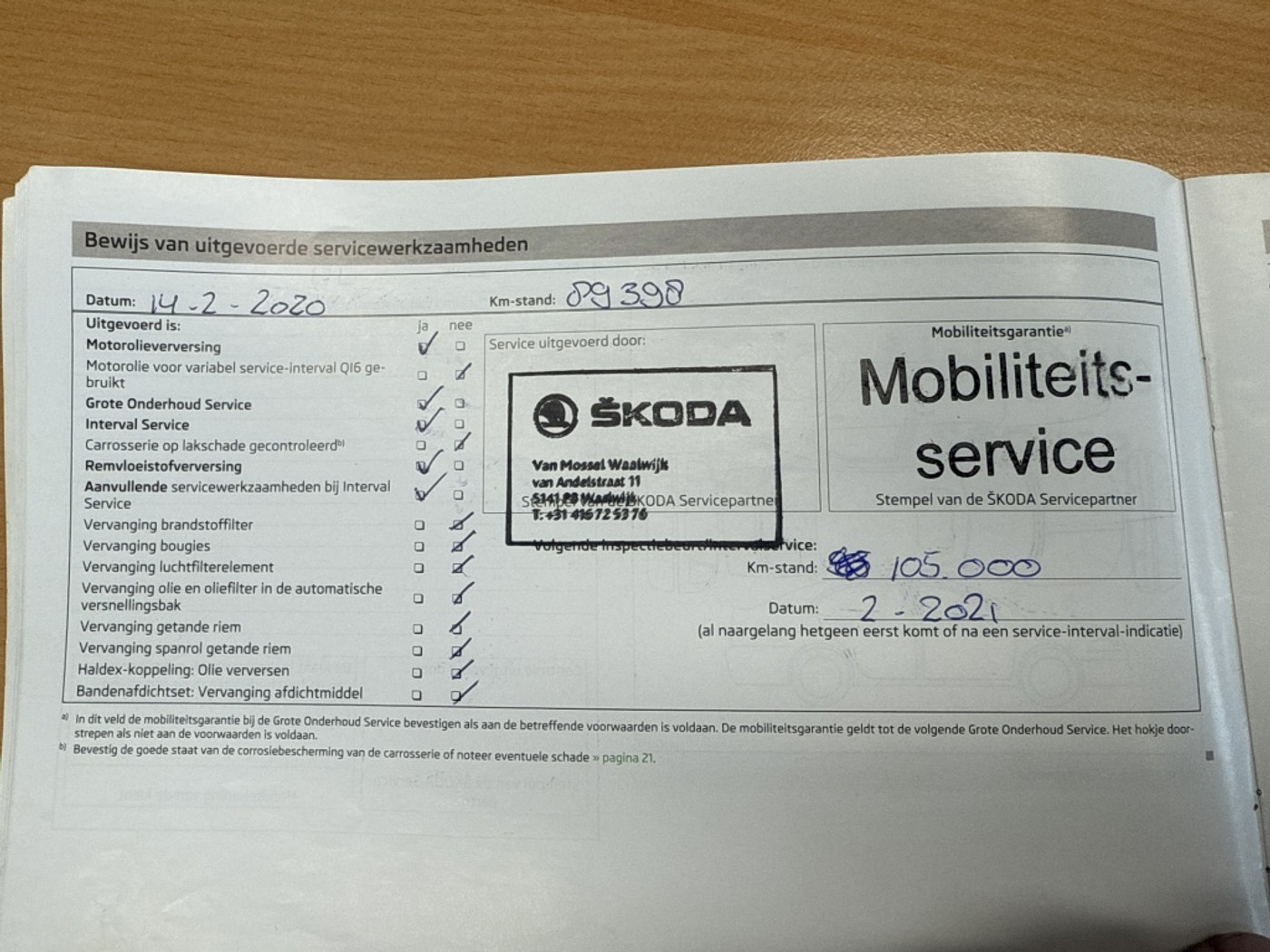 Foto van Skoda Fabia