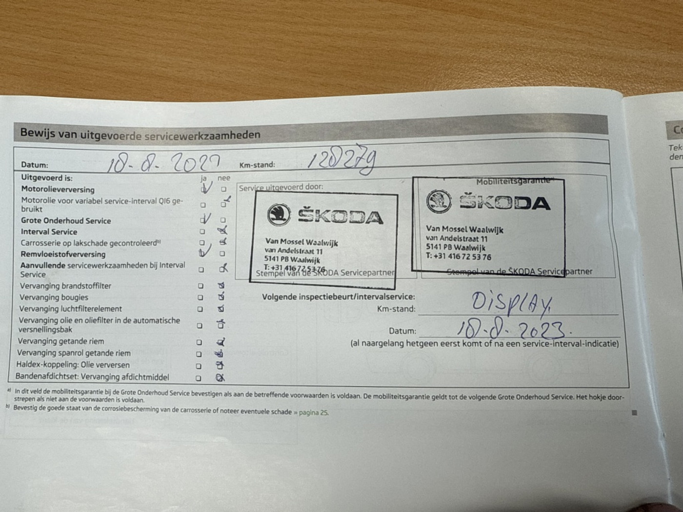 Foto van Skoda Fabia
