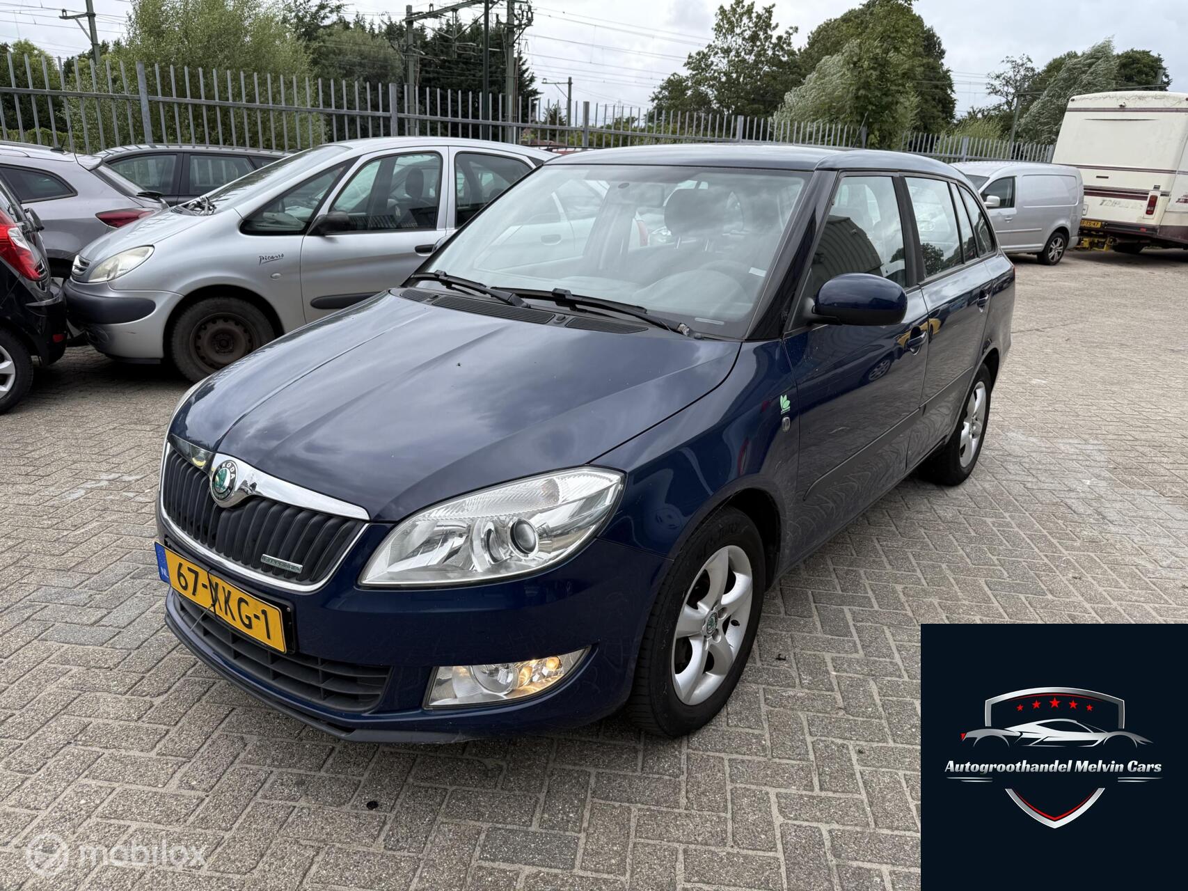 Skoda Fabia 1.2 TDI Greenline Airco EXPORTPRIJS 2012 - voorkant
