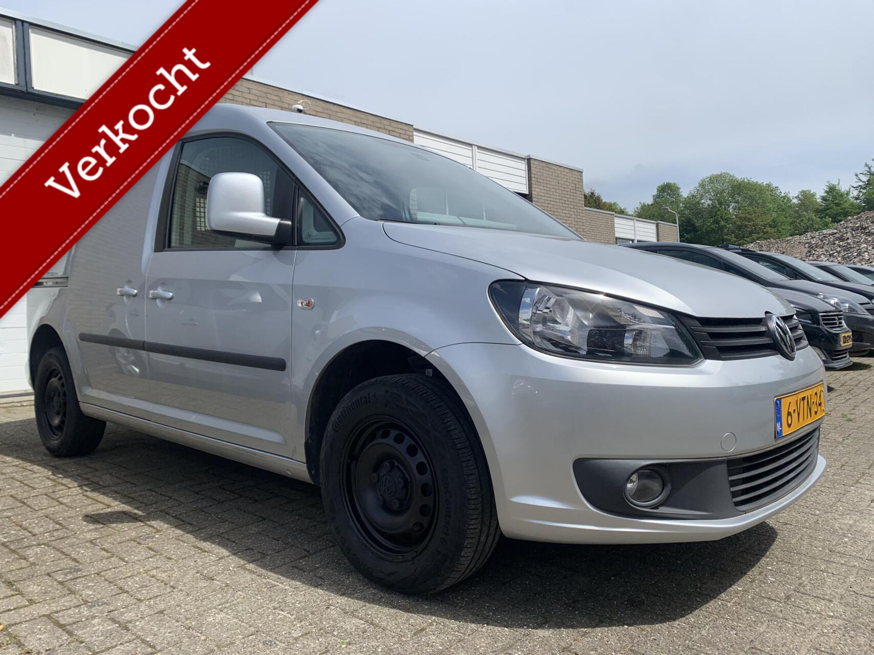 Volkswagen Caddy 1.6 TDI NAP 1ste Eig Motor loopt onregelmatig Airco Navi Elektrische ramen 2012 - voorkant