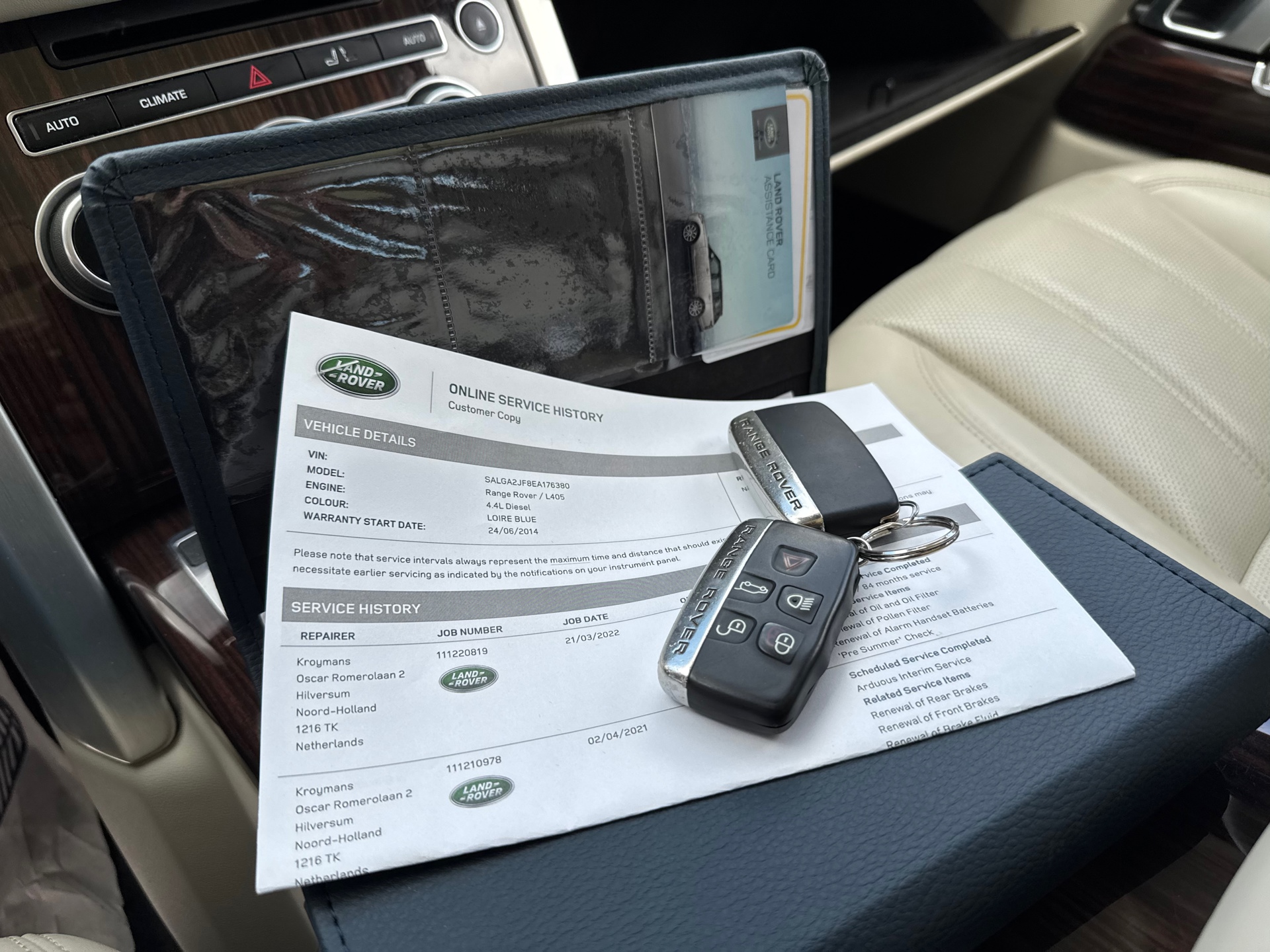 Foto van Land Rover Range Rover