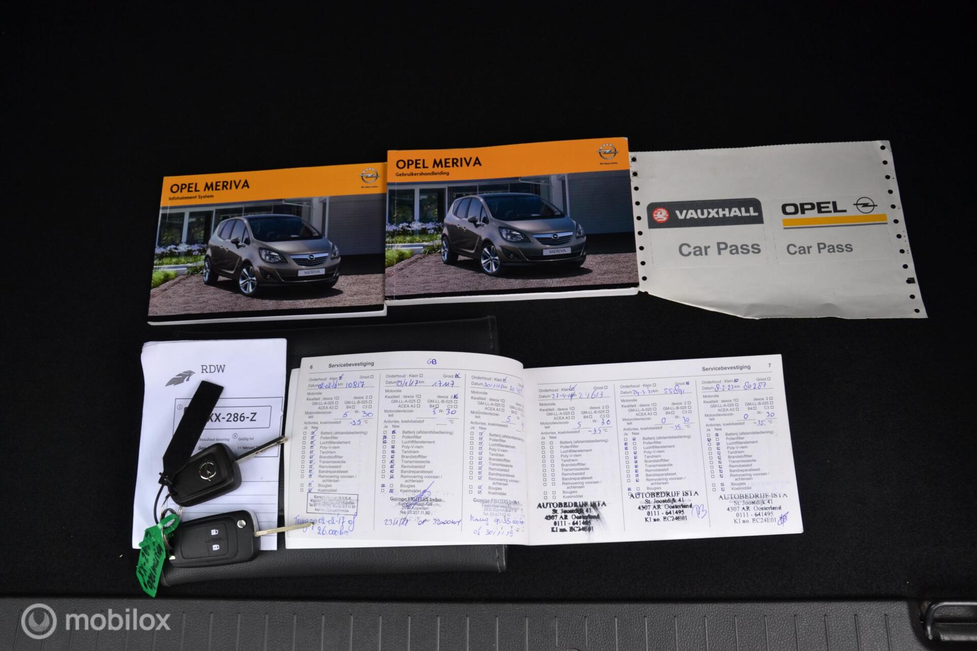 Foto van Opel Meriva