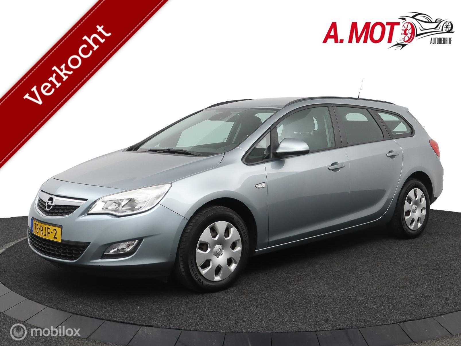 Opel Astra Sports Tourer 1.4 Edition 2011 - voorkant