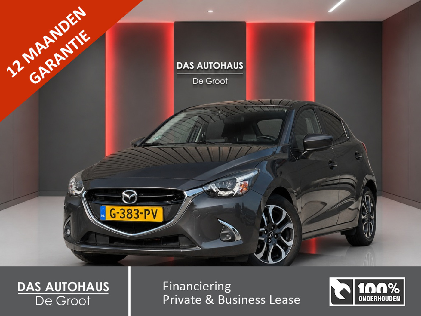 Mazda Mazda2 1.5 Skyactiv-G GT-M | Camera | Trekhaak | LED 2019 - voorkant
