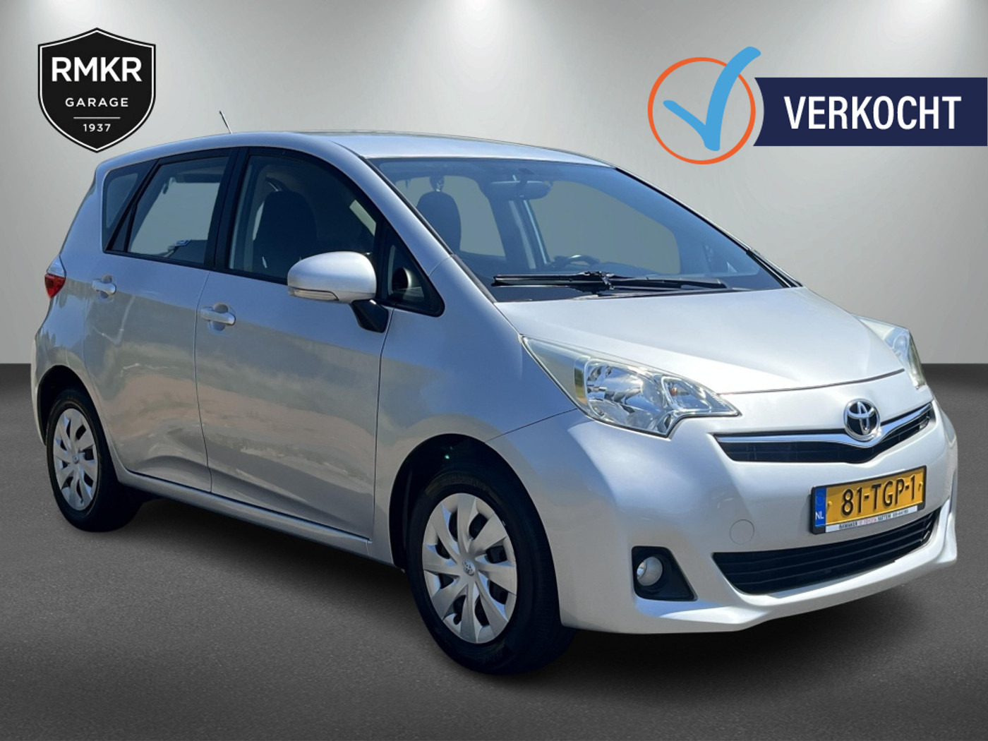 Toyota Verso-s 1.3 VVT-i Aspiration 2012 - voorkant
