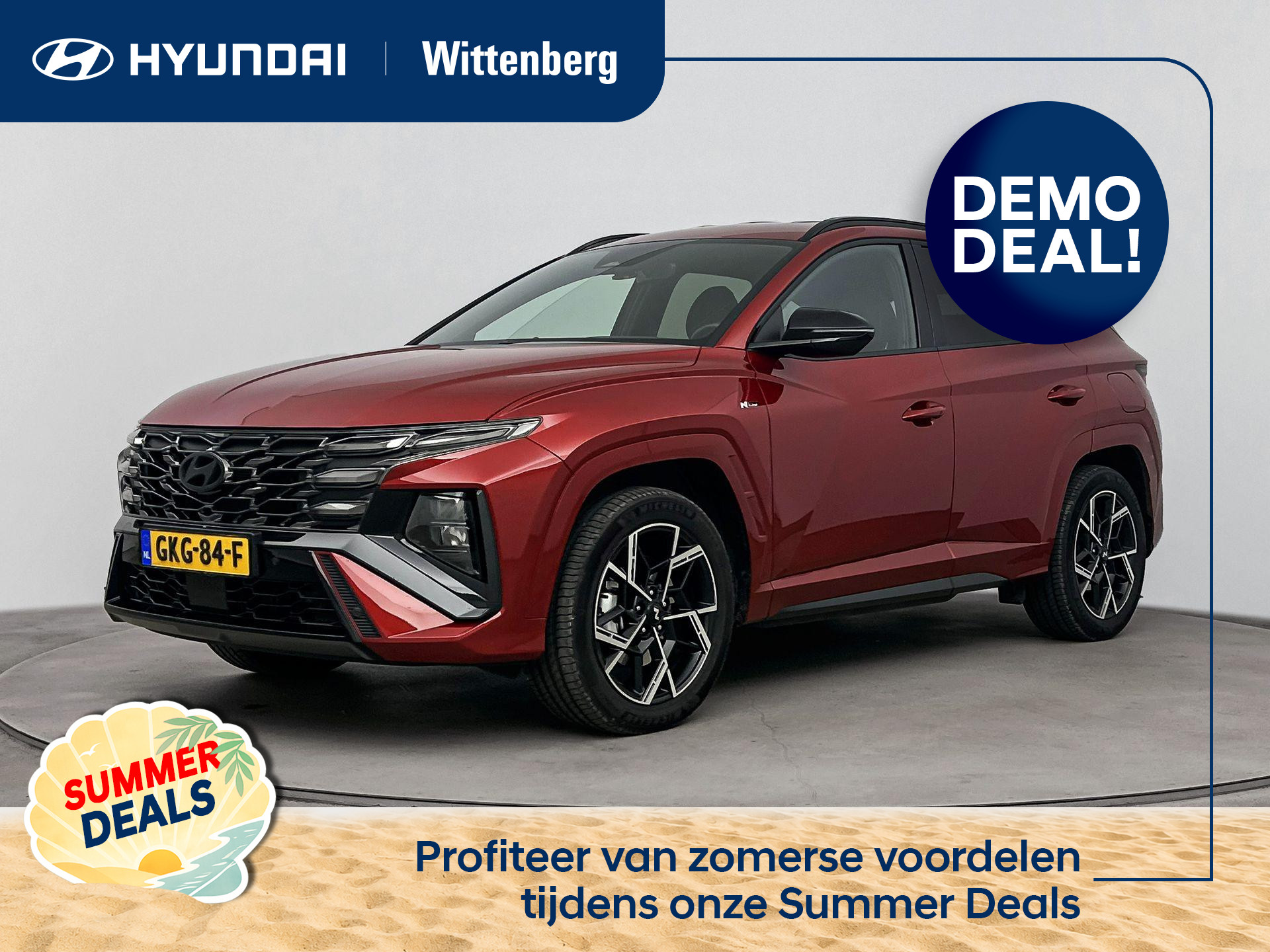 Hyundai Tucson 1.6 T-GDI PHEV N Line Edition 2024 - voorkant