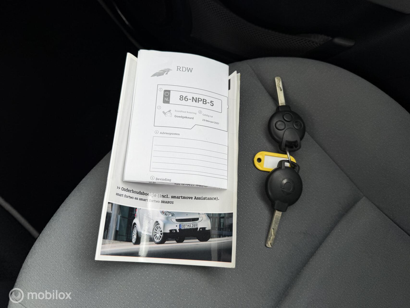 Foto van Smart Fortwo Coupe MHD