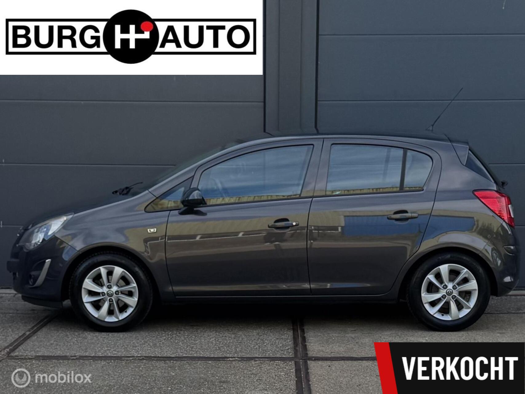 Opel Corsa 1.2-16V Design Edition 5 deurs - LPG G3 - AUTOMAAT - AIRCO - CRUISE CONTROLE - LM VELGEN - EL. RAMEN + SPIEGELS - CPV - APK TM 16-12-2026 - 2014 - voorkant