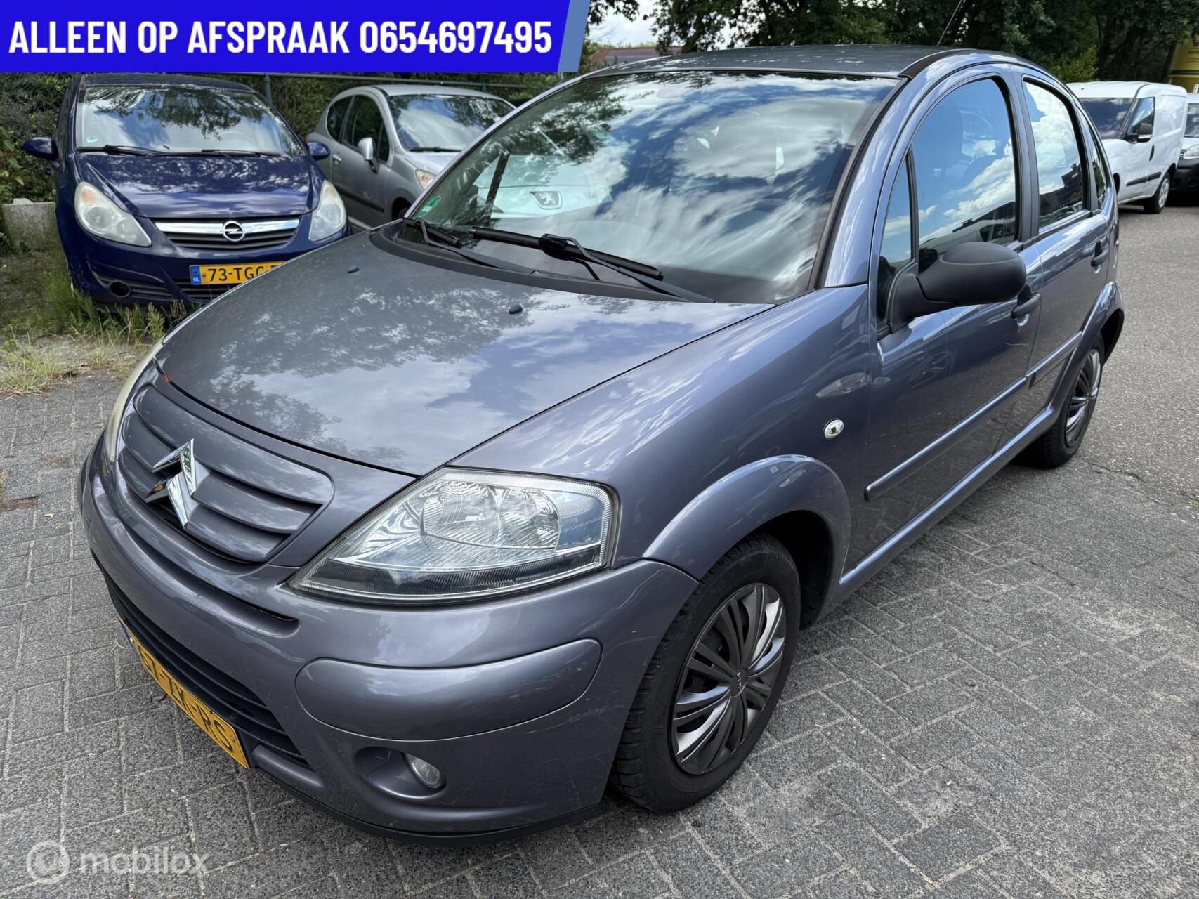 Citroen C3 1.4i Ambiance ECC CRUISE PDC TREKHAAK APK 27-02-2026 2008 - voorkant
