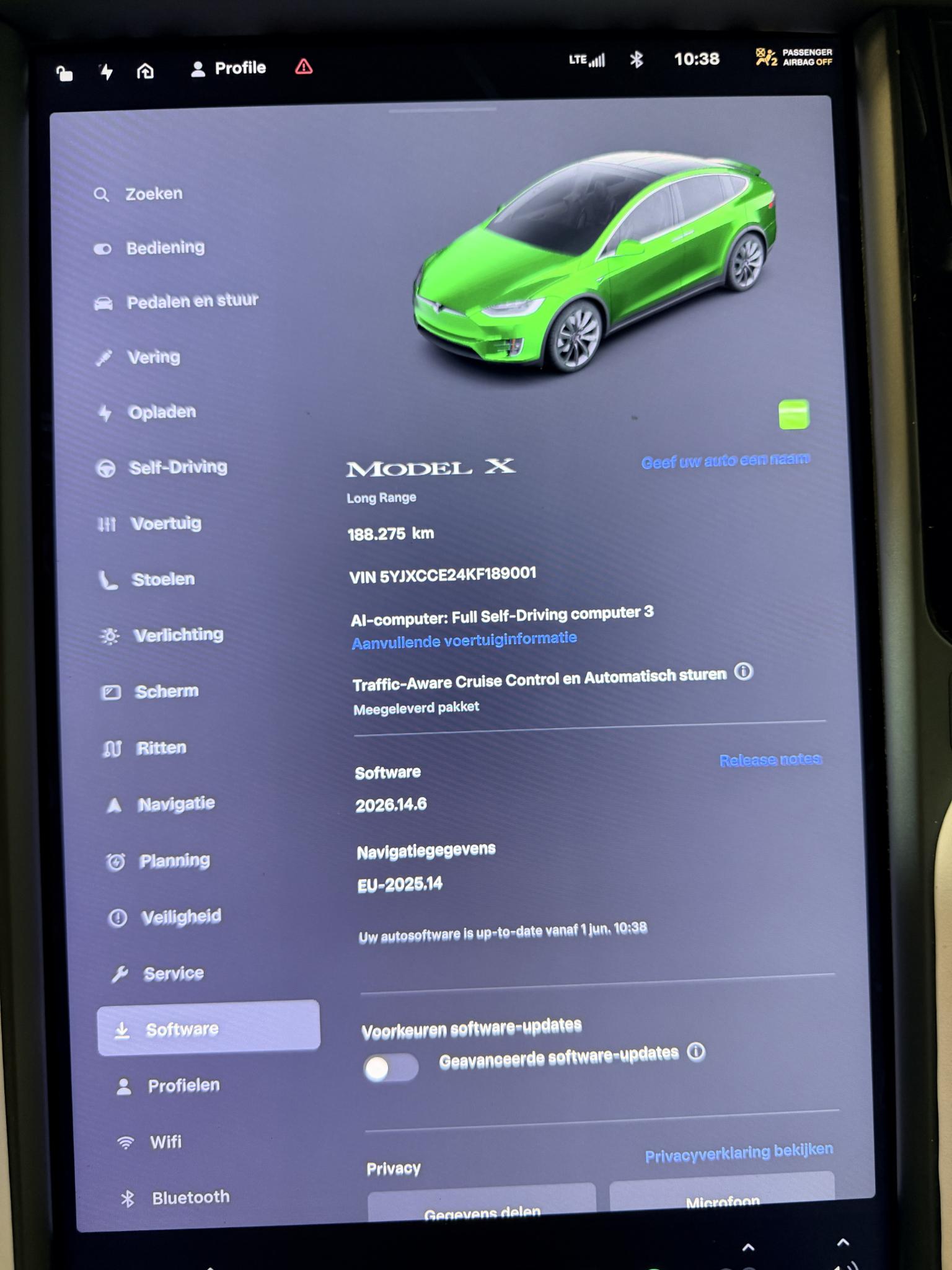 Foto van Tesla Model X