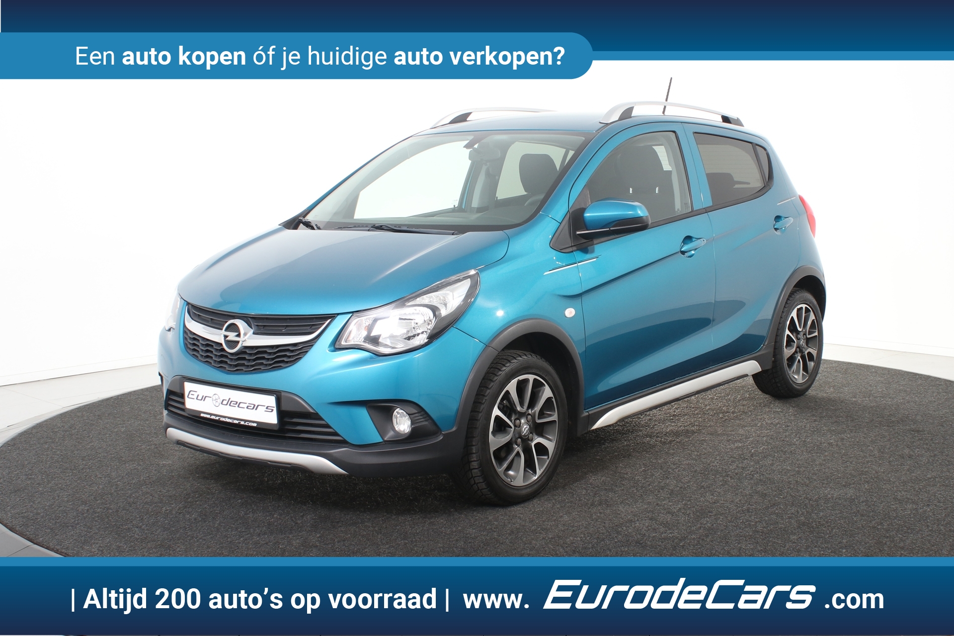 Opel Karl 1.0 Rocks Online Edition *1ste Eigenaar*Navigatie*Airco*PDC* 2019 - voorkant
