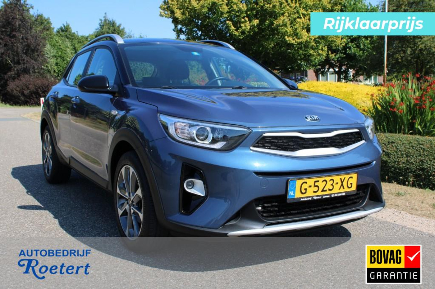 Kia Stonic 1.0 T-GDi 100pk Dynamic airco/carplay-android/cruise/navi/camera/trekhaak 2019 - voorkant