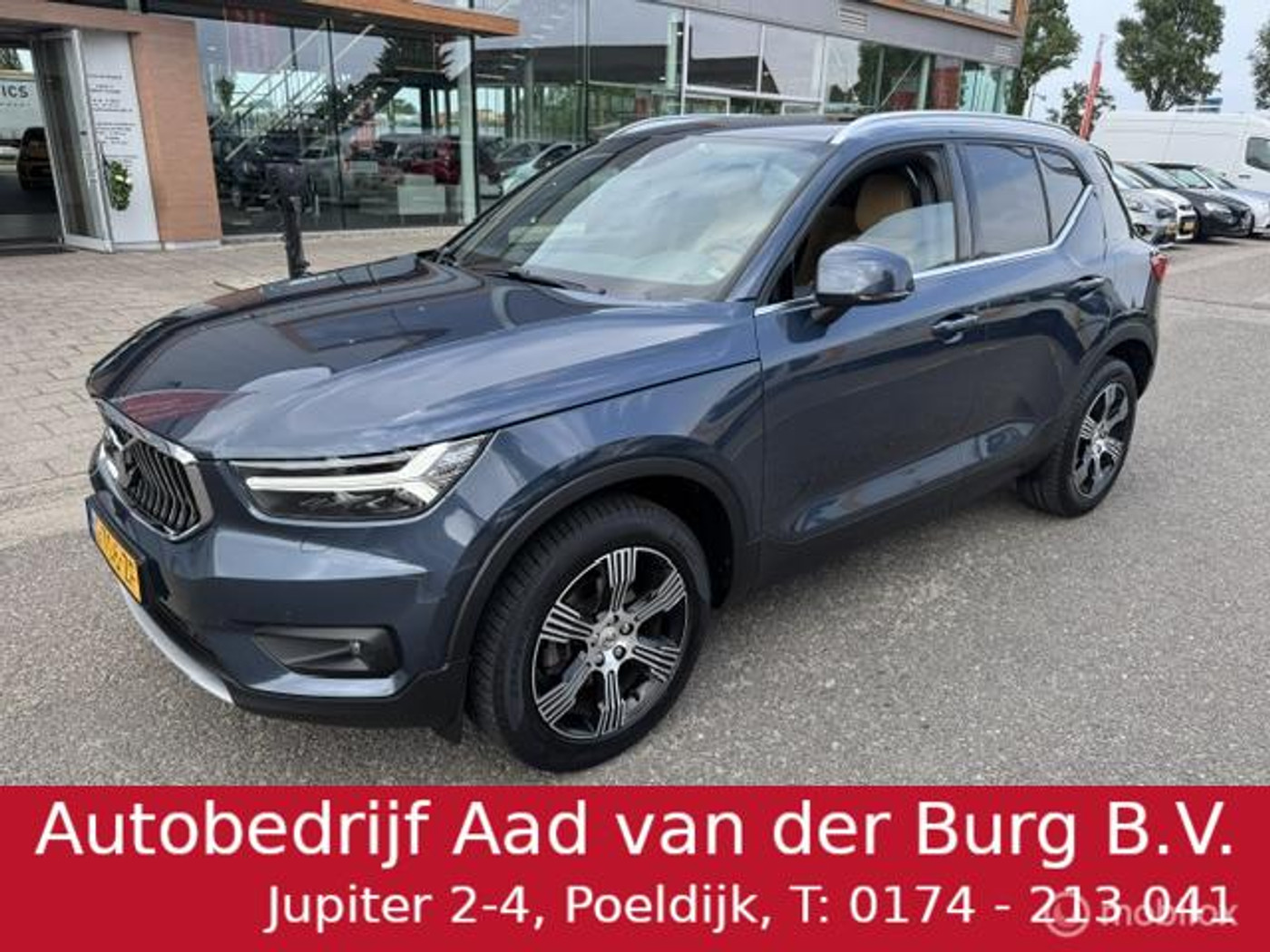 Volvo XC40 1.5 T3 Inscription Trekhaak , 163pk , 1.600kg trekgewicht , Navigatie , Camera , Parkeerhulp voor & Achter , Lederbekleding incl stoel verwarming , Volvo dealer onderhouden 2020 - voorkant